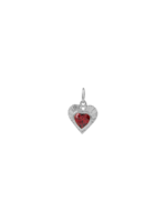 anna+nina Rhapsody love charm - silver