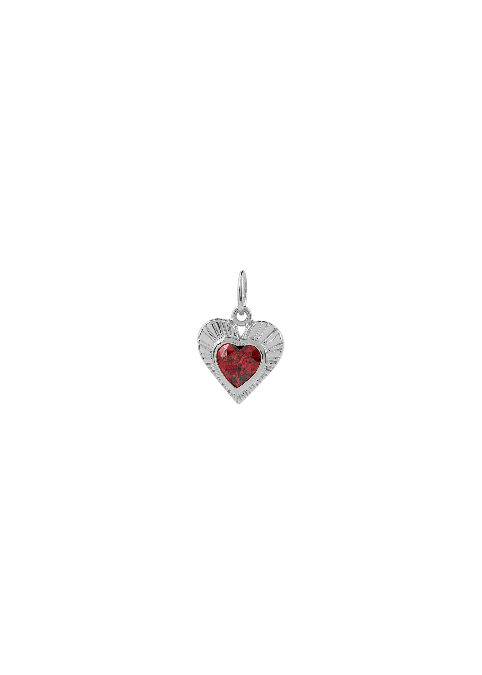 anna+nina Rhapsody love charm - silver