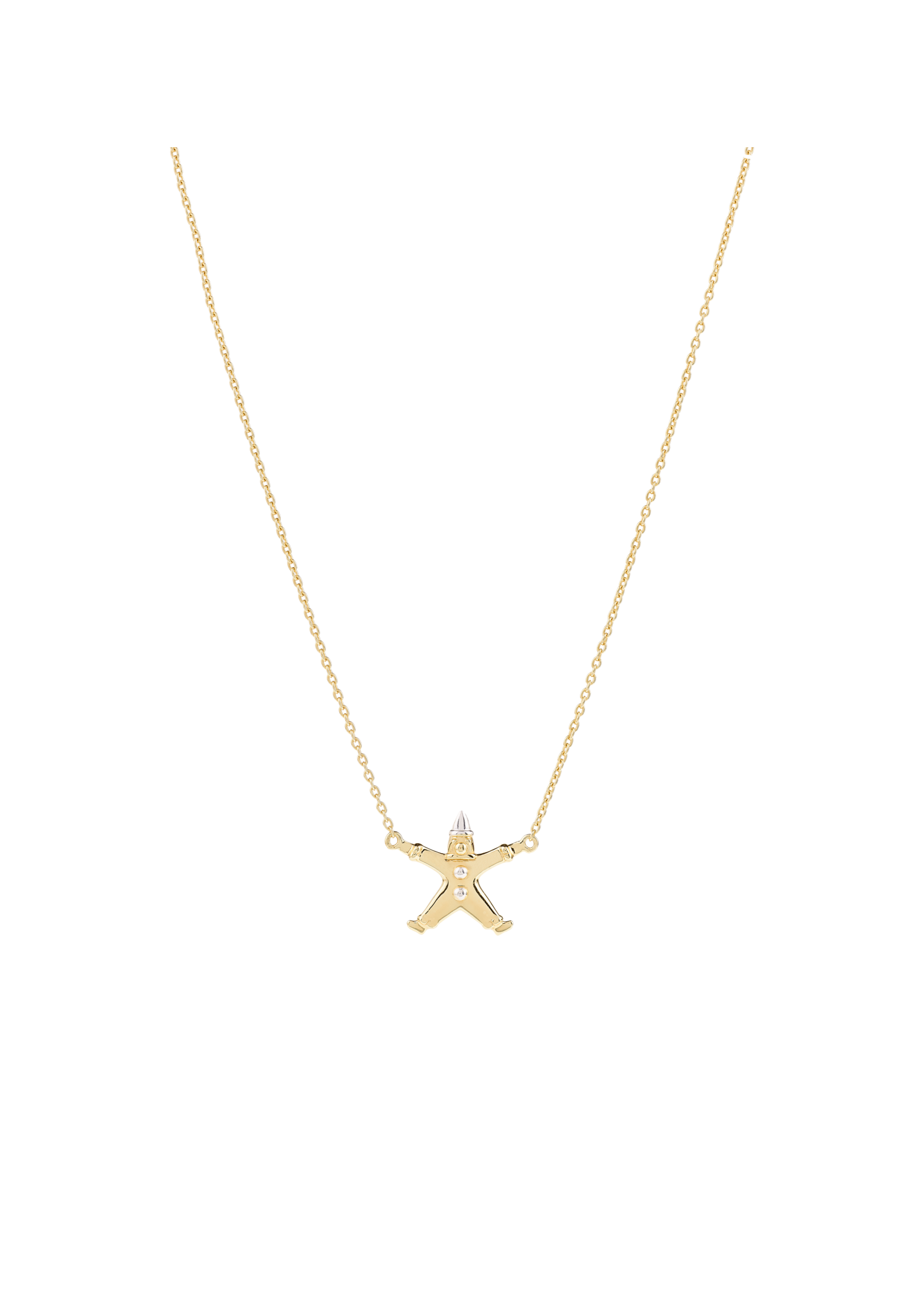 anna+nina Pierrot necklace - Gold