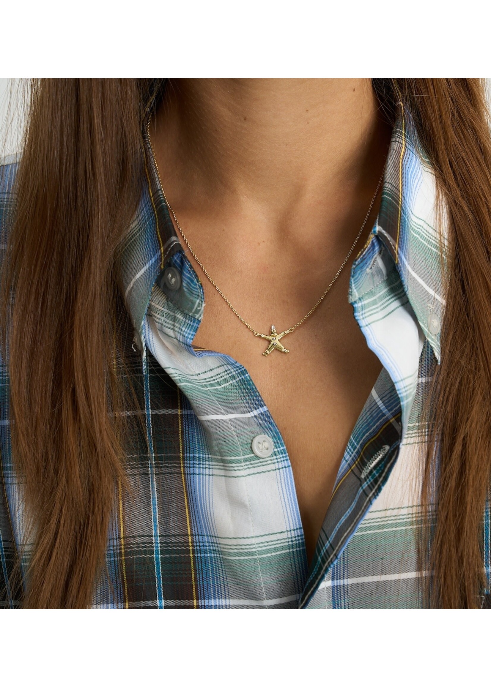 anna+nina Pierrot necklace - Gold