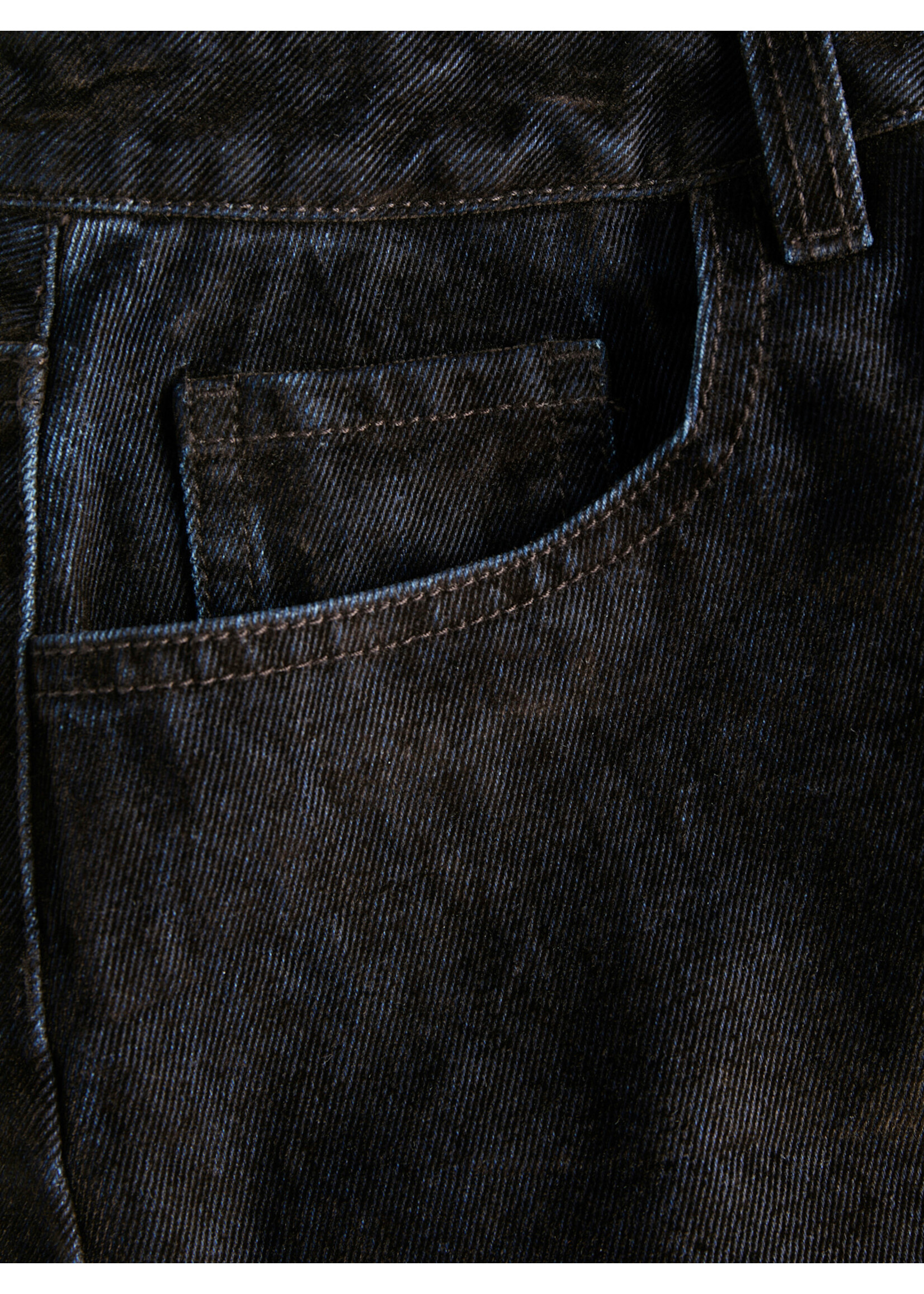 JXMIA FLOCK  DENIM SKIRT