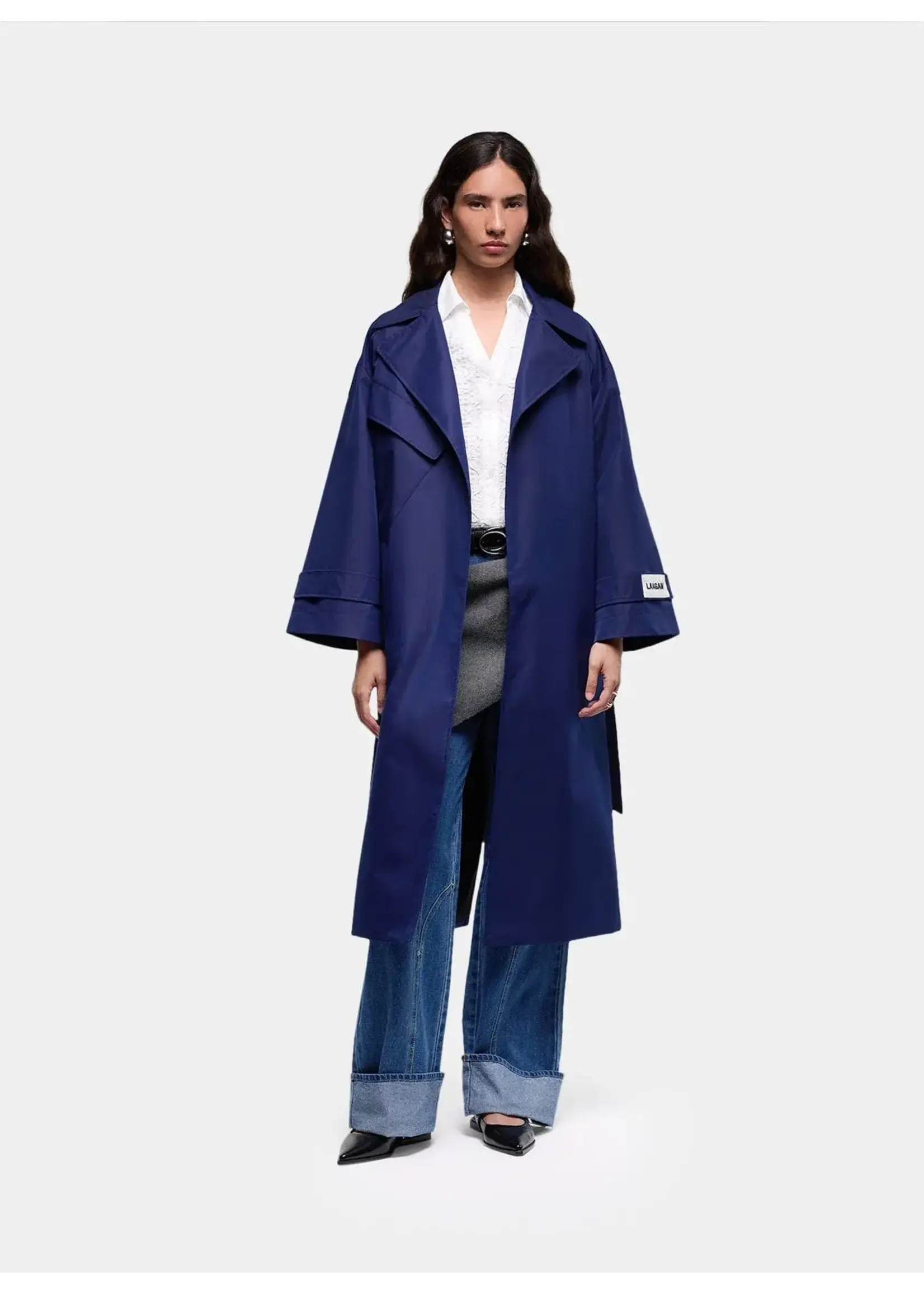Laagam Londres trench - Navy