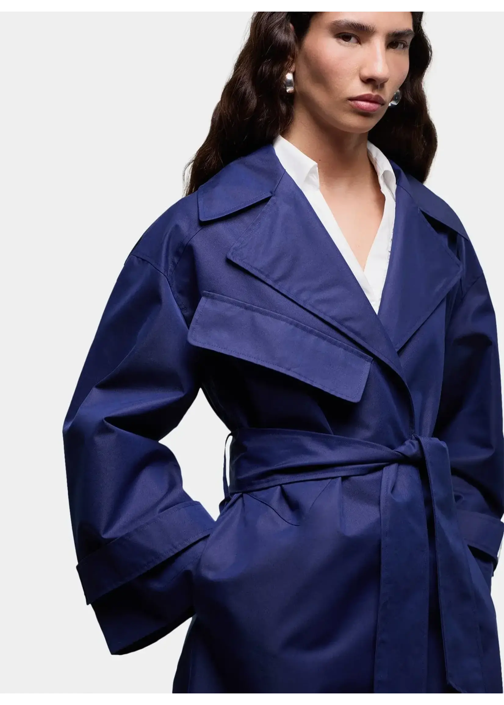 Laagam Londres trench - Navy