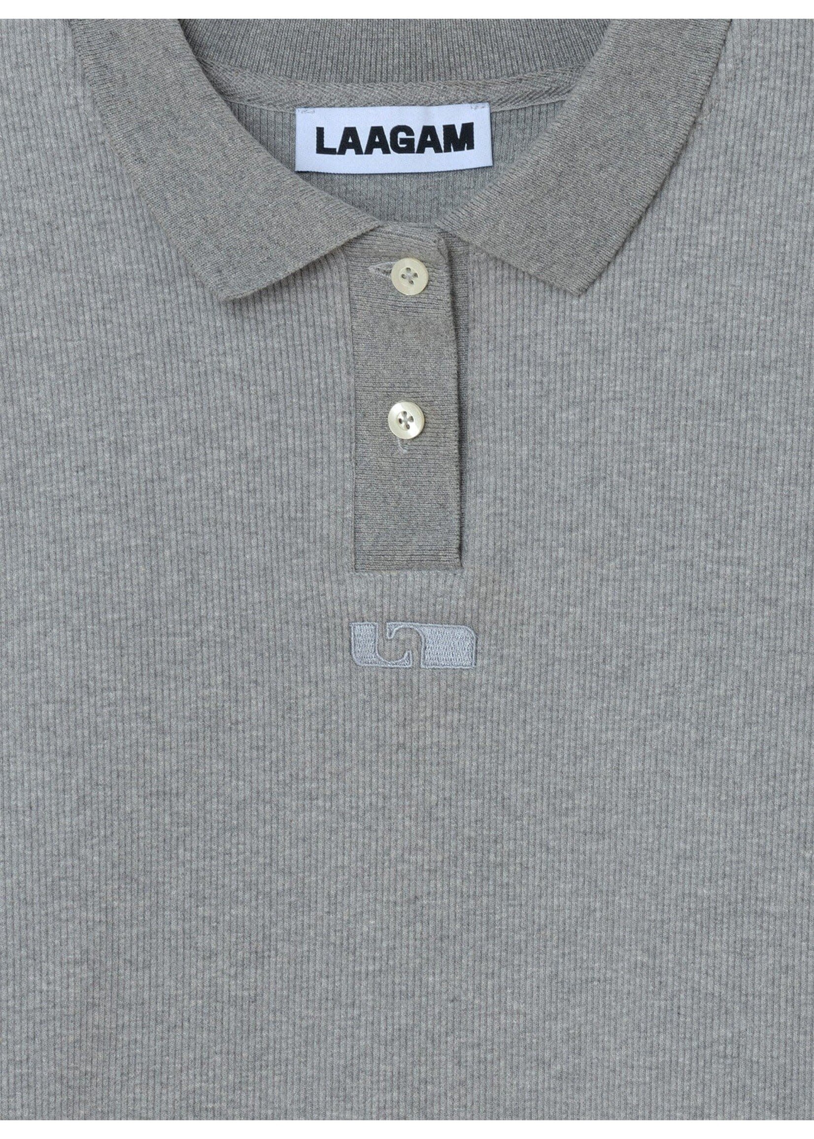 Laagam Erya polo T-shirt - Grey