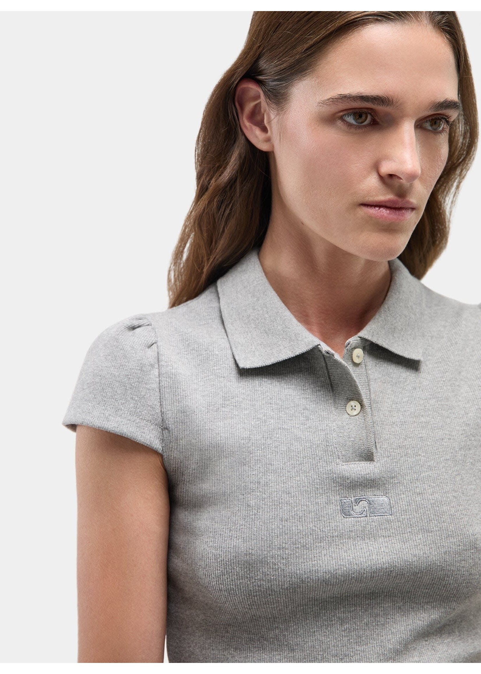 Laagam Erya polo T-shirt - Grey