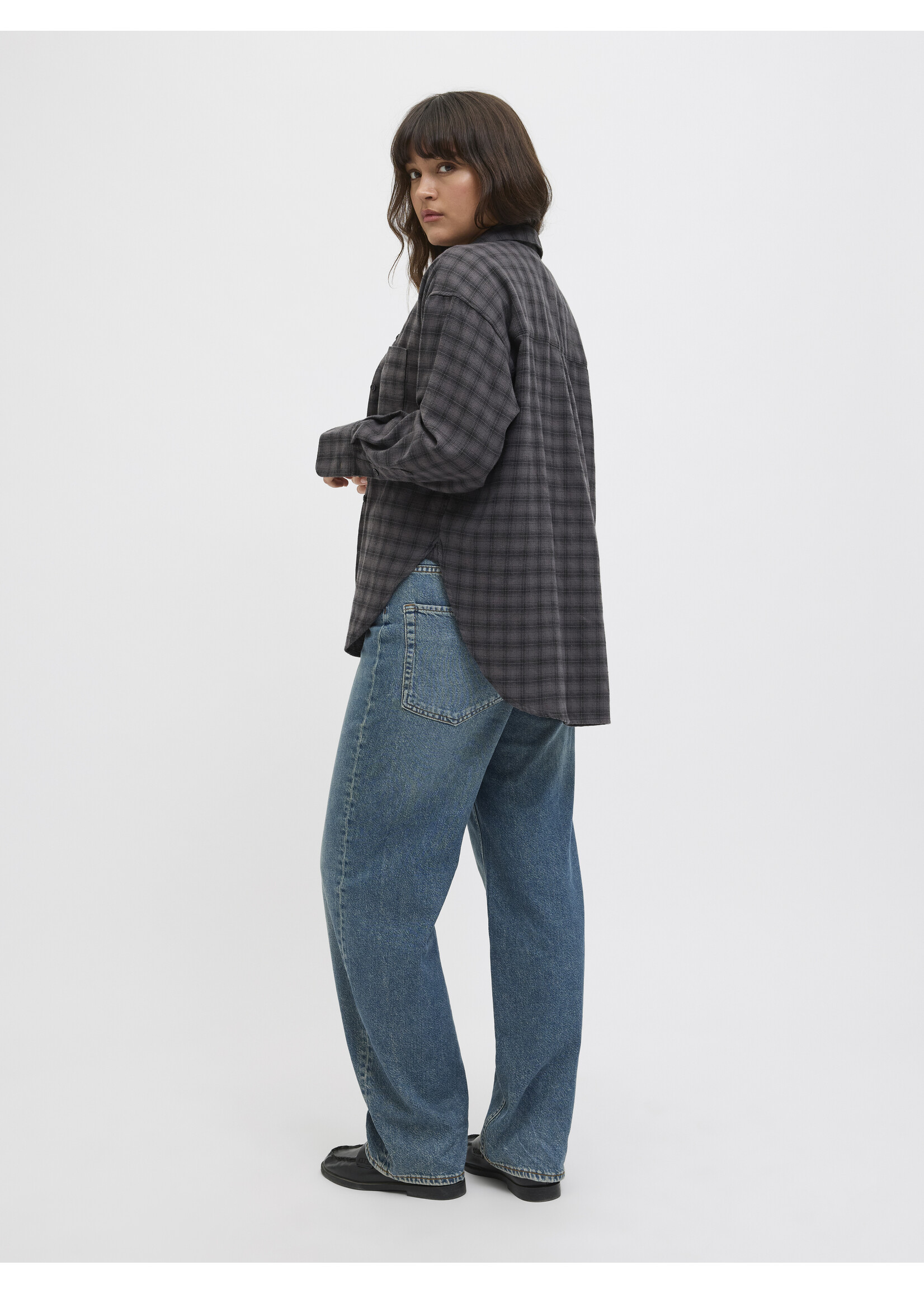 JXJAMIE FLANNEL SHIRT - PAVEMENT CHECKS