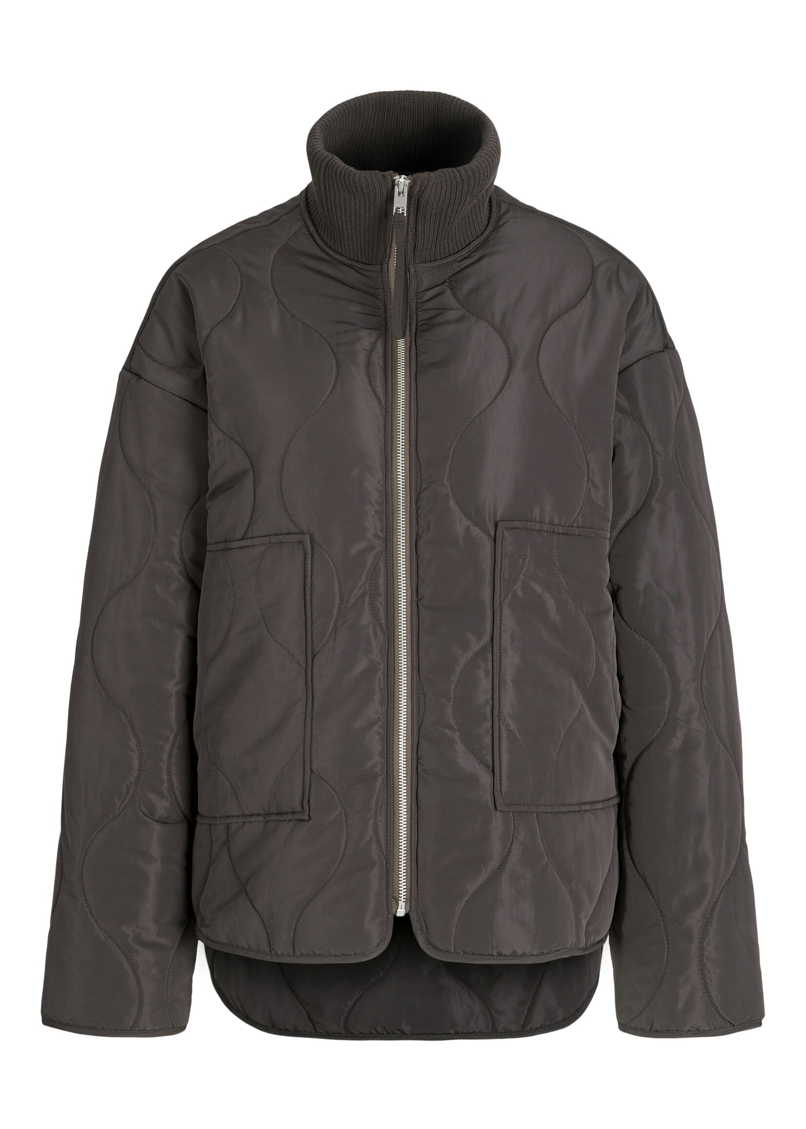 JXSERENA MID QUILTED JACKET - BRACKEN