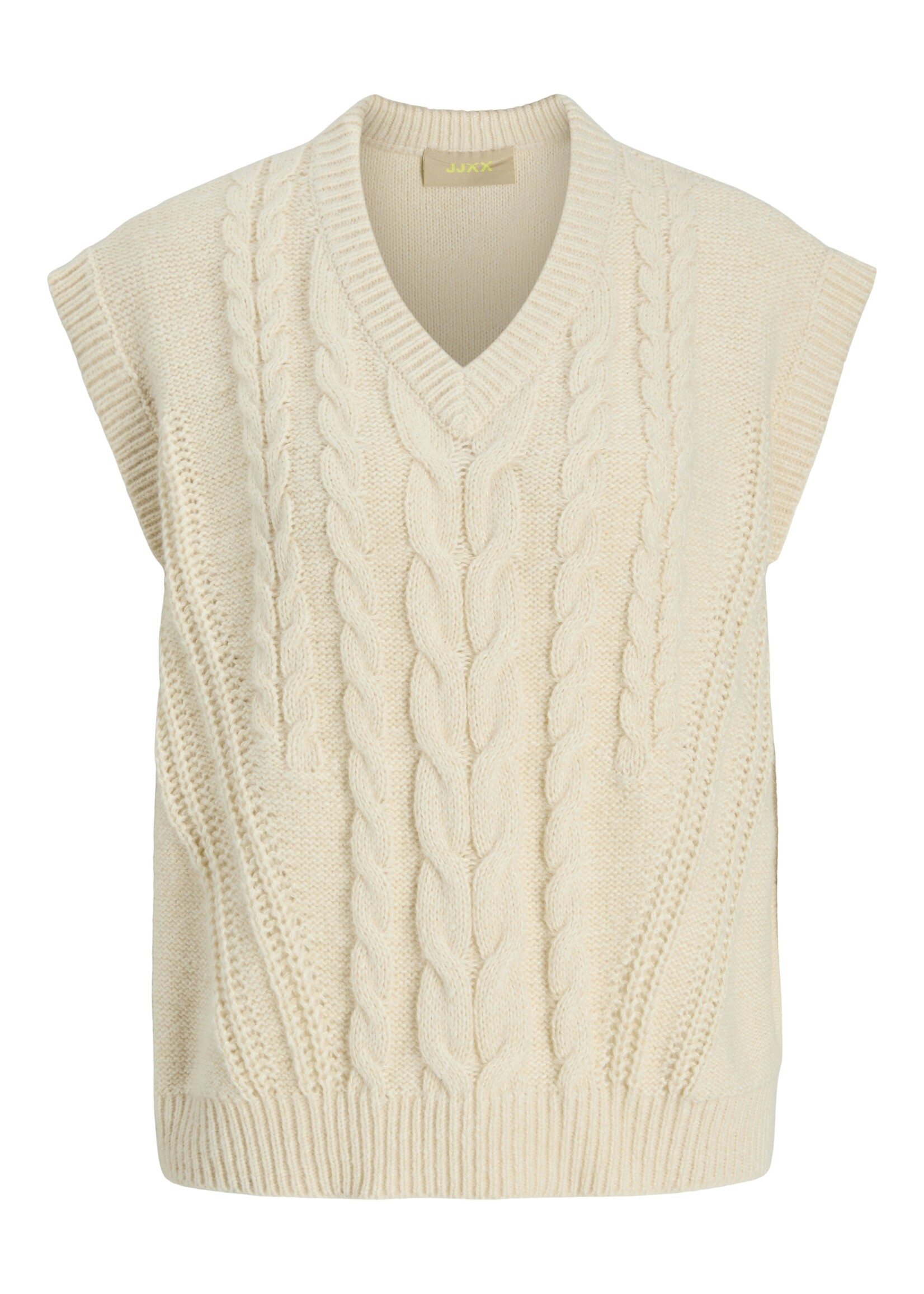 JXJOSIE VEST KNIT - VANILLA ICE