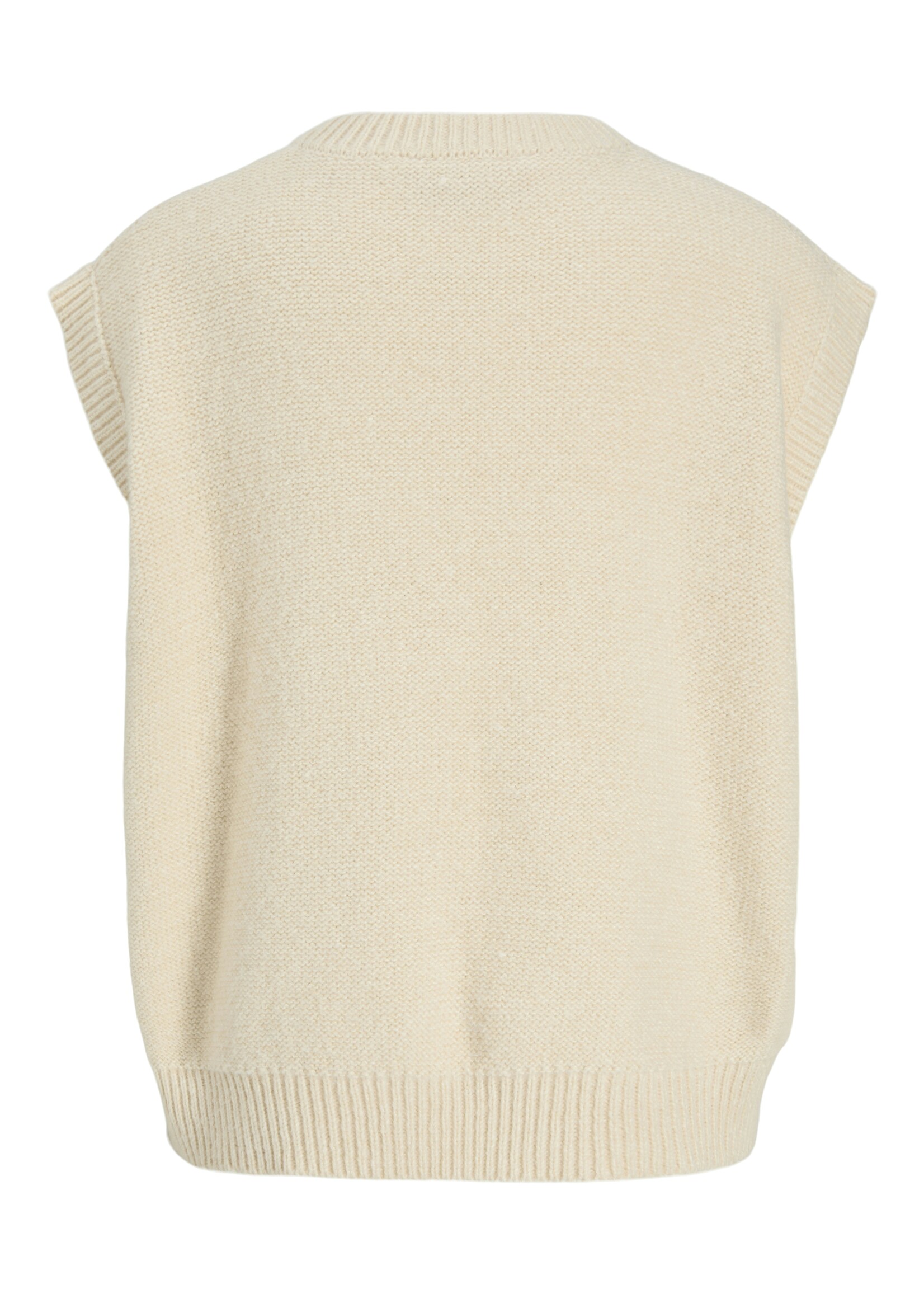 JXJOSIE VEST KNIT - VANILLA ICE