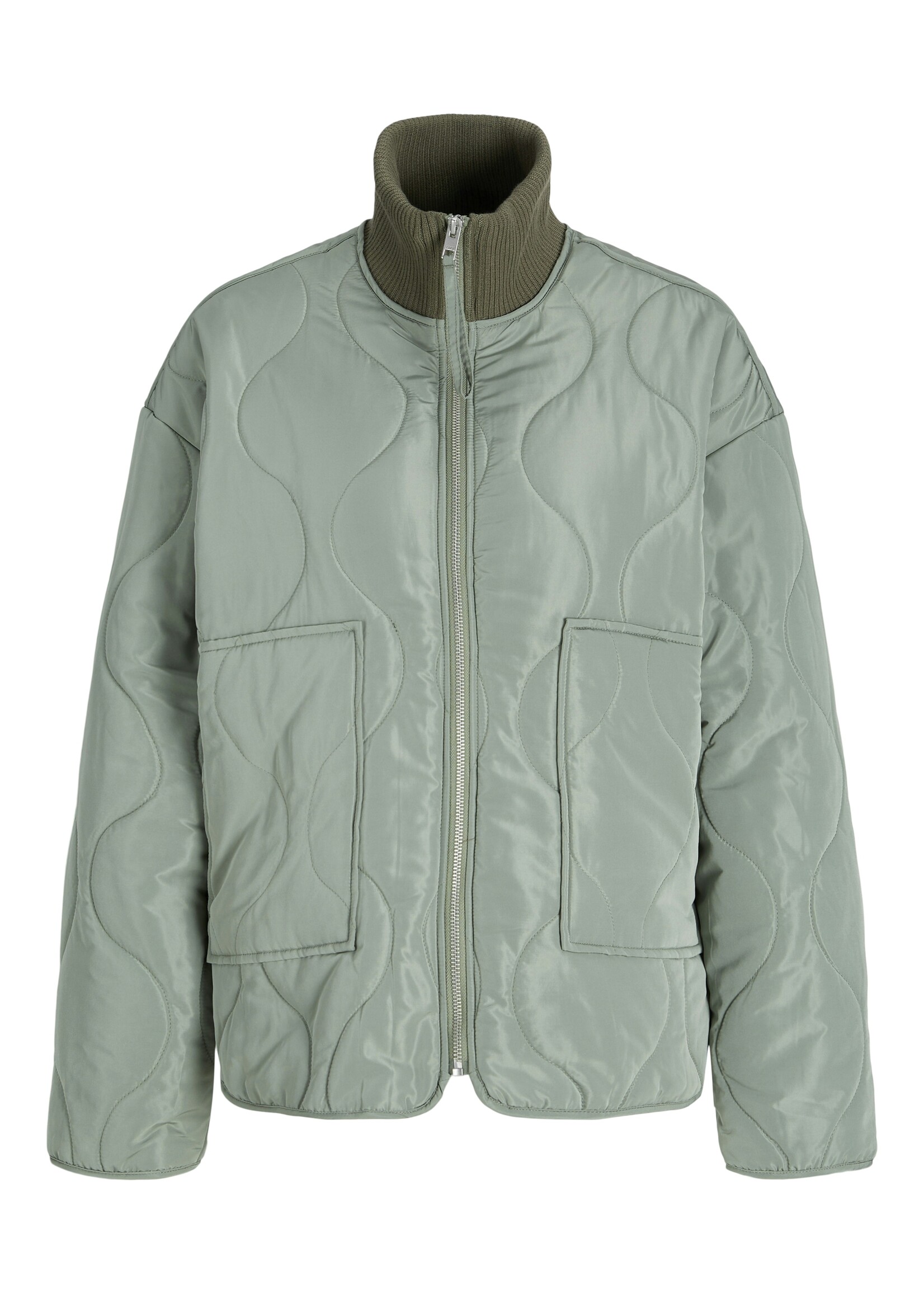 Copy of JXSERENA MID QUILTED JACKET - BRACKEN