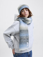 JXBERRY GRADIENT SCARF - BLUE FIN