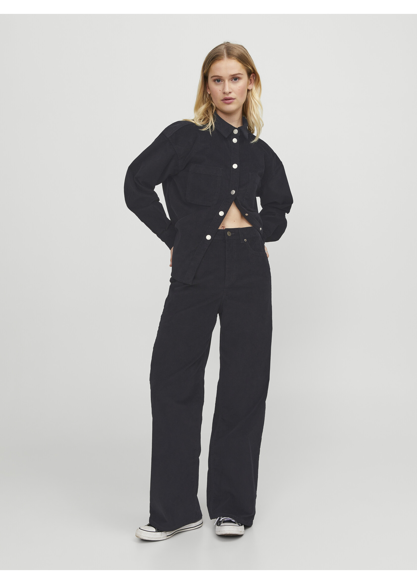 JXGELLY TOKYO CORDUROY PANT - BLACK