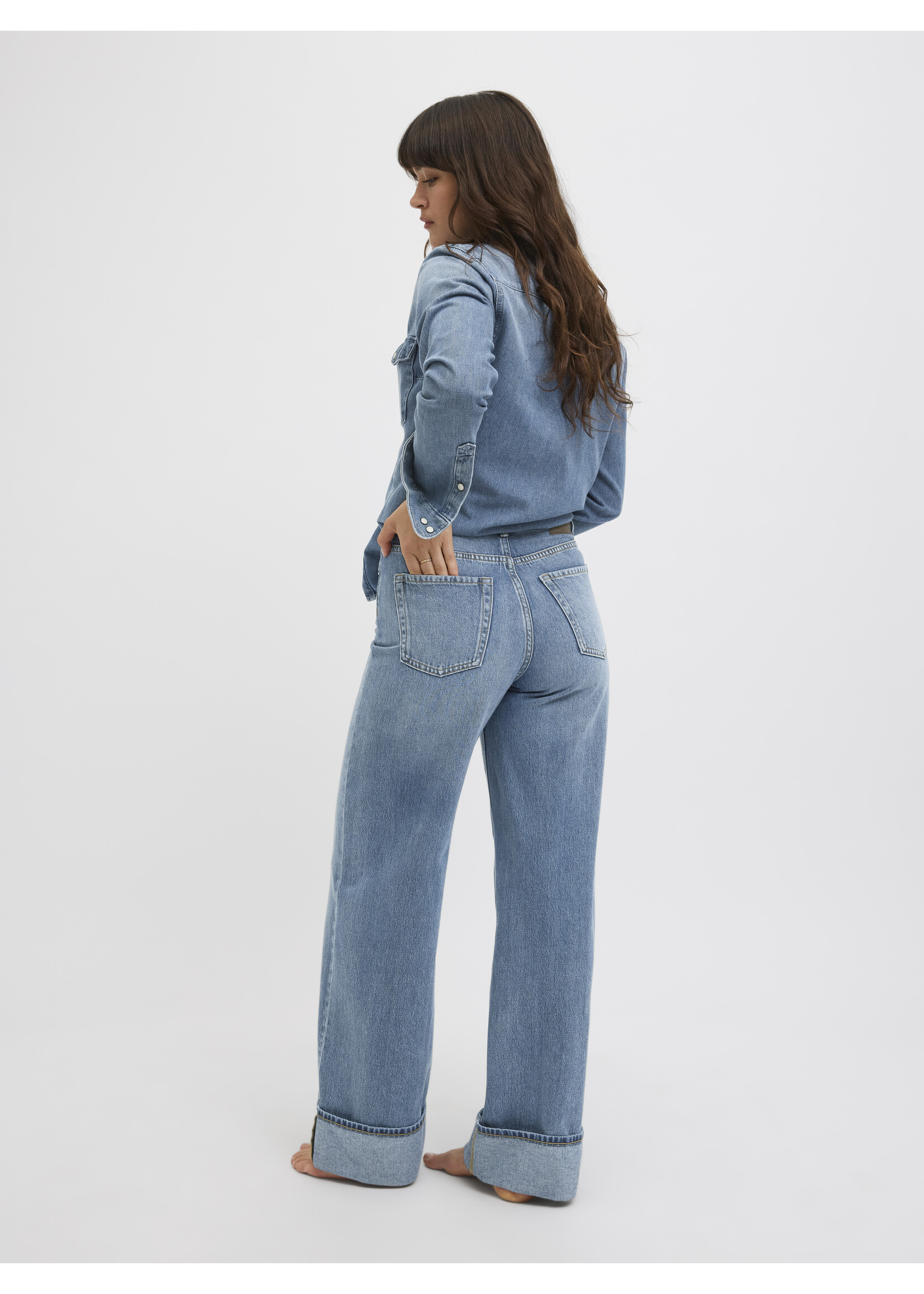 JXTOKYO FOLD R254 - MED BLUE DENIM