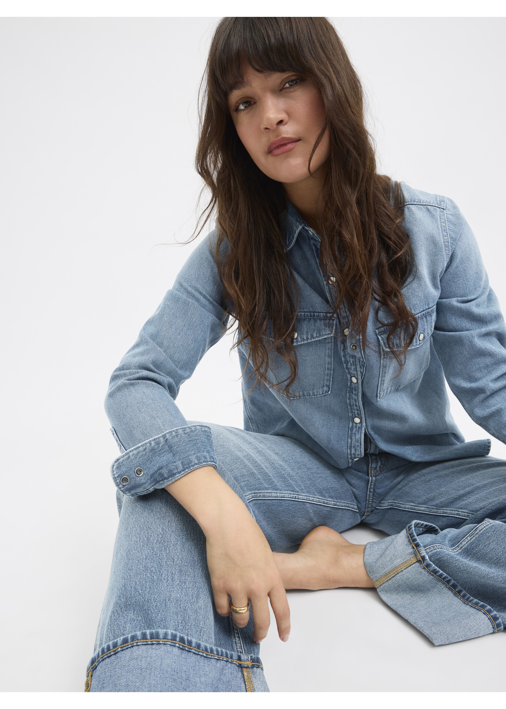 JXTOKYO FOLD R254 - MED BLUE DENIM