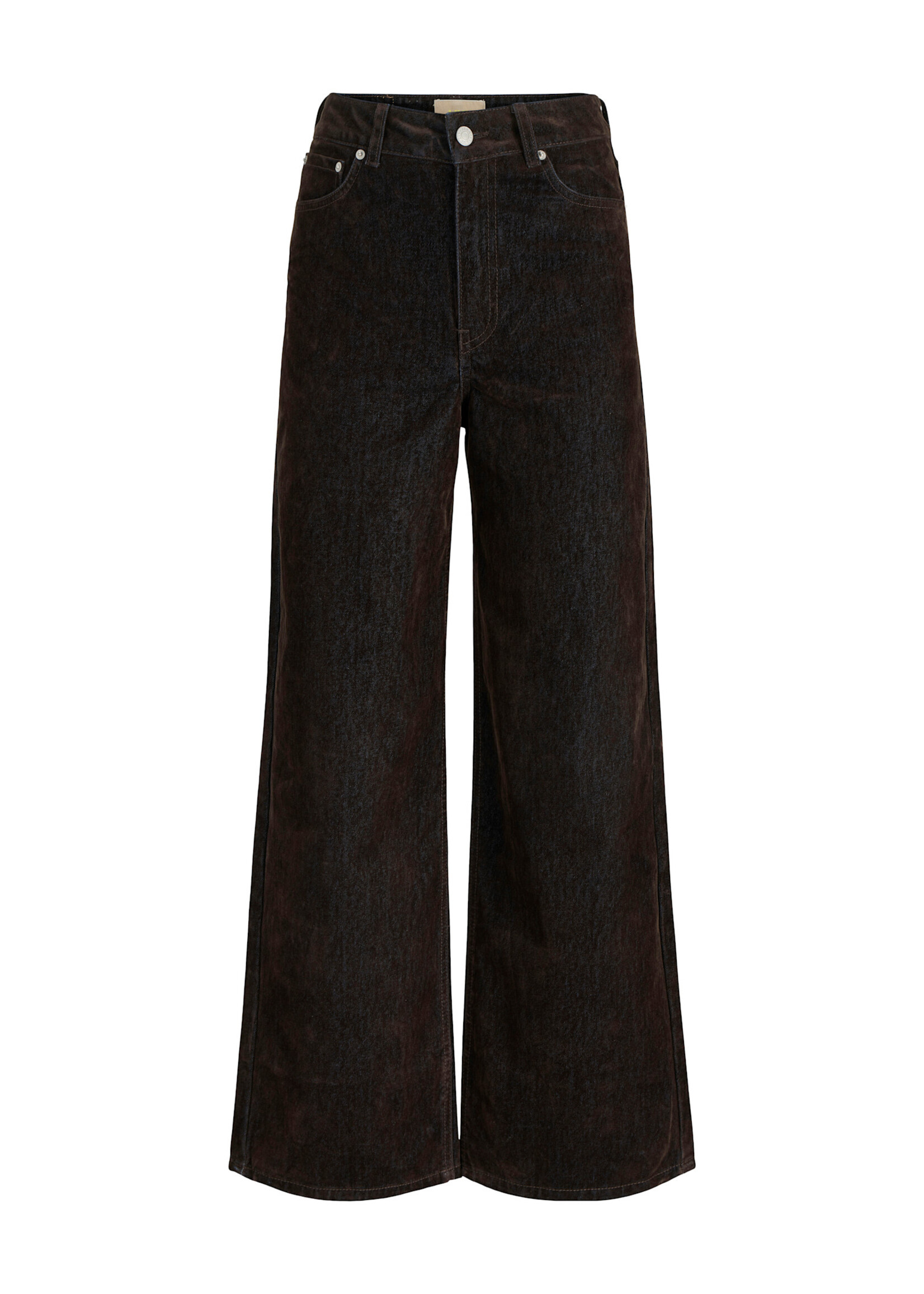 JXTOKYO FLOCK WIDE DENIM - BROWN DENIM