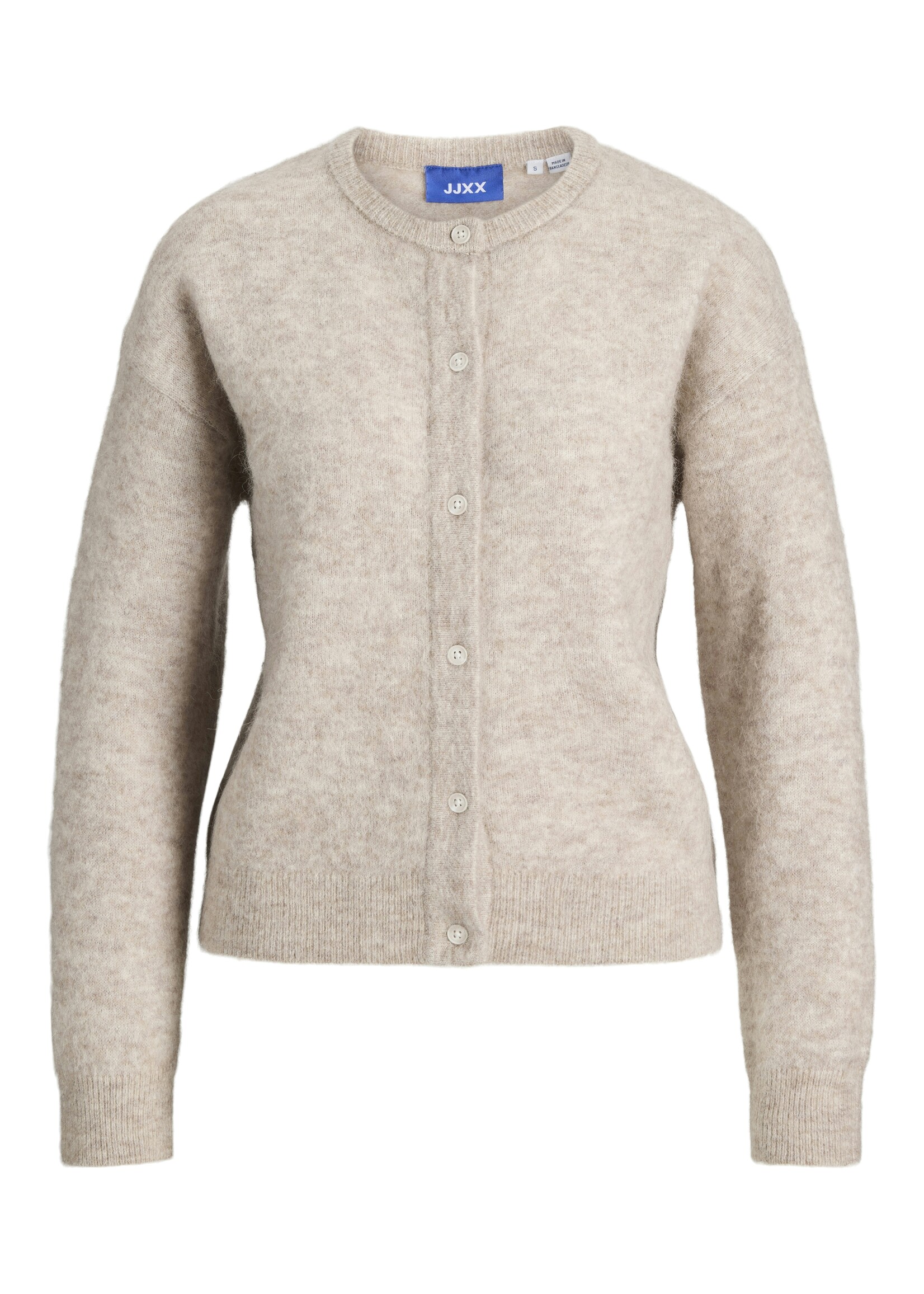 JXMATILDA WOOL CARDIGAN KNIT - FOG