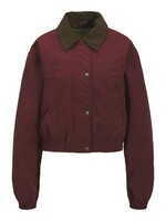 JXJUNE BOMBER JACKET - CABERNET