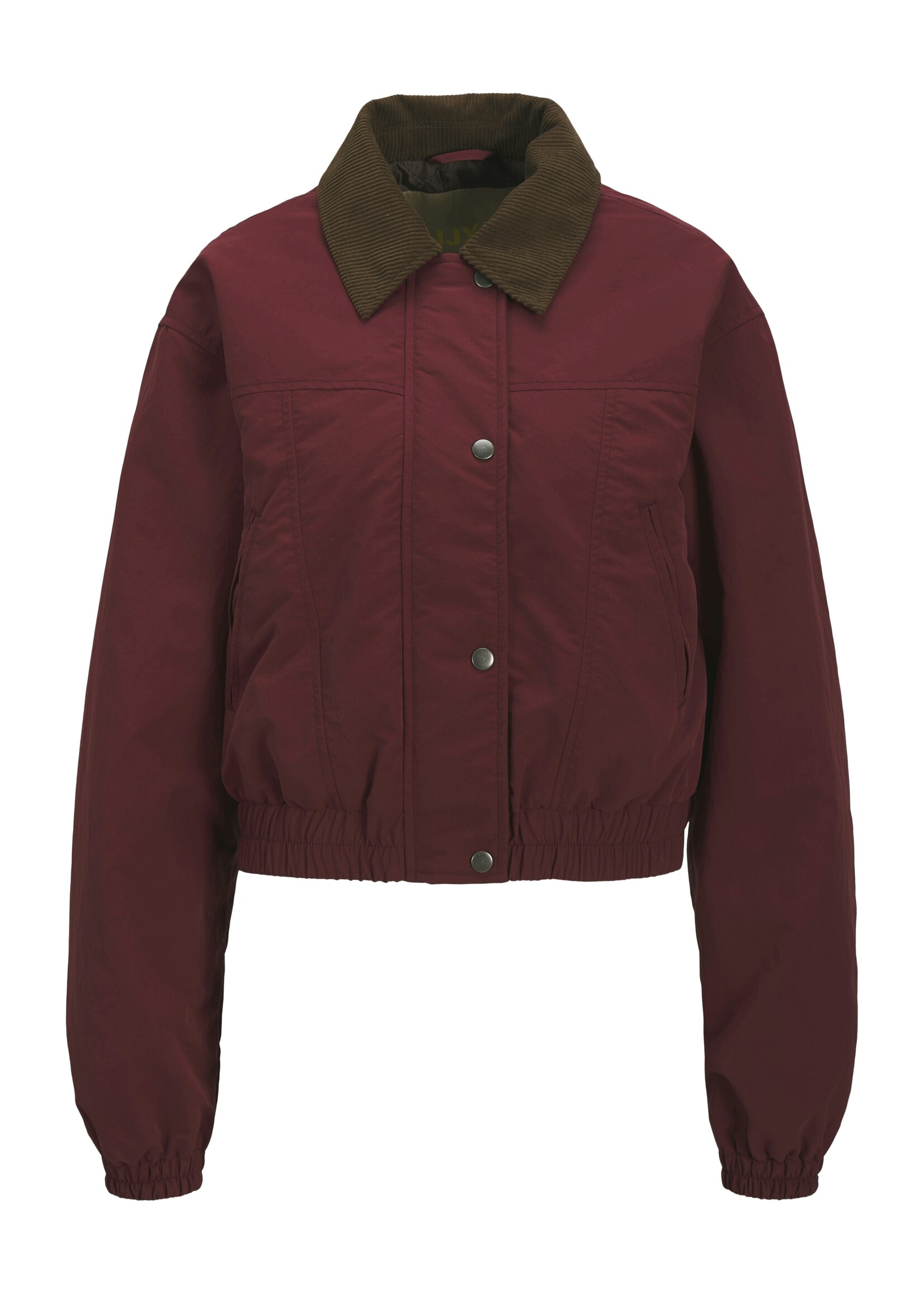 JXJUNE BOMBER JACKET - CABERNET