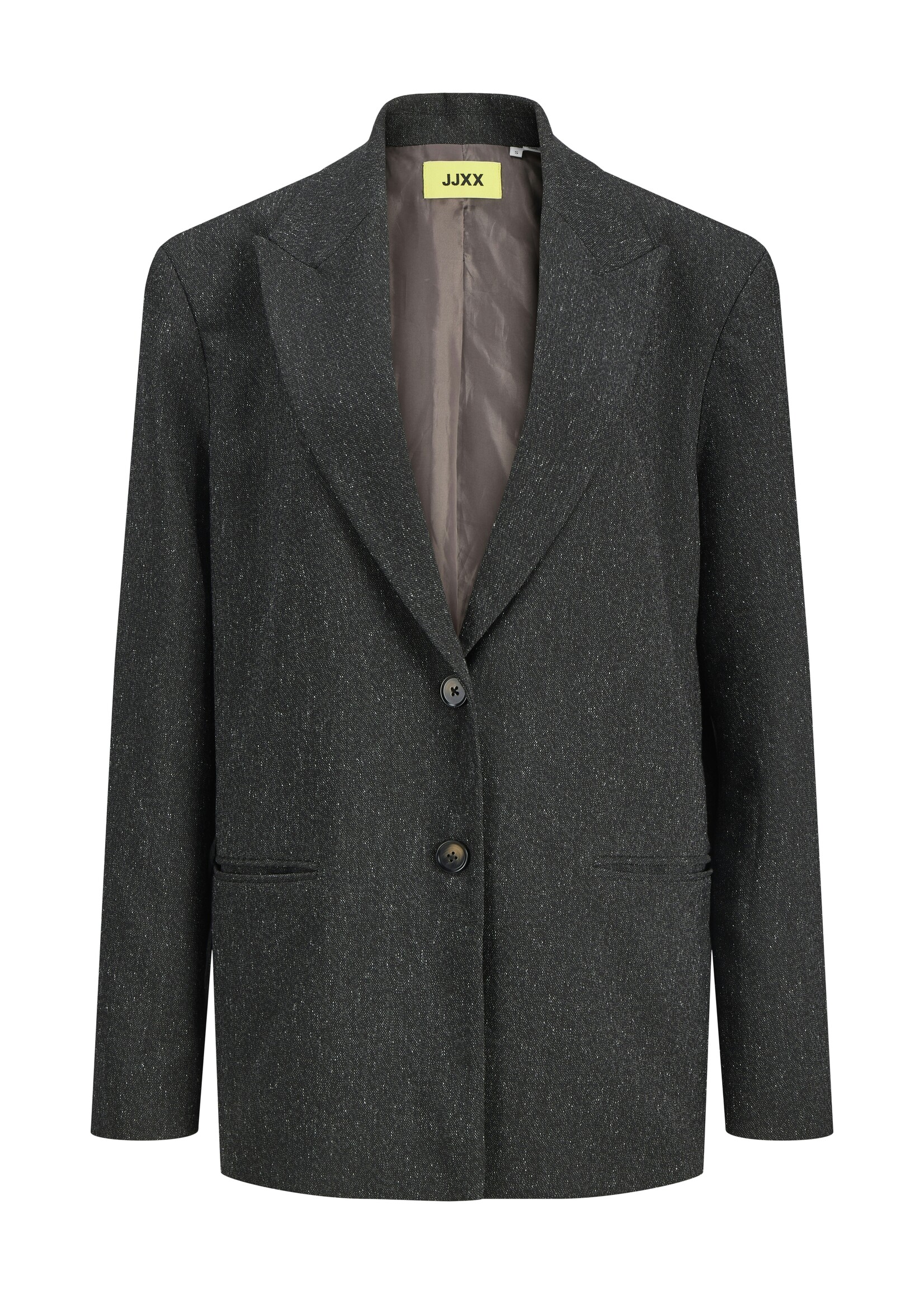 JXELLIS STRUCTURED BOYFRIEND BLAZER - BLACK