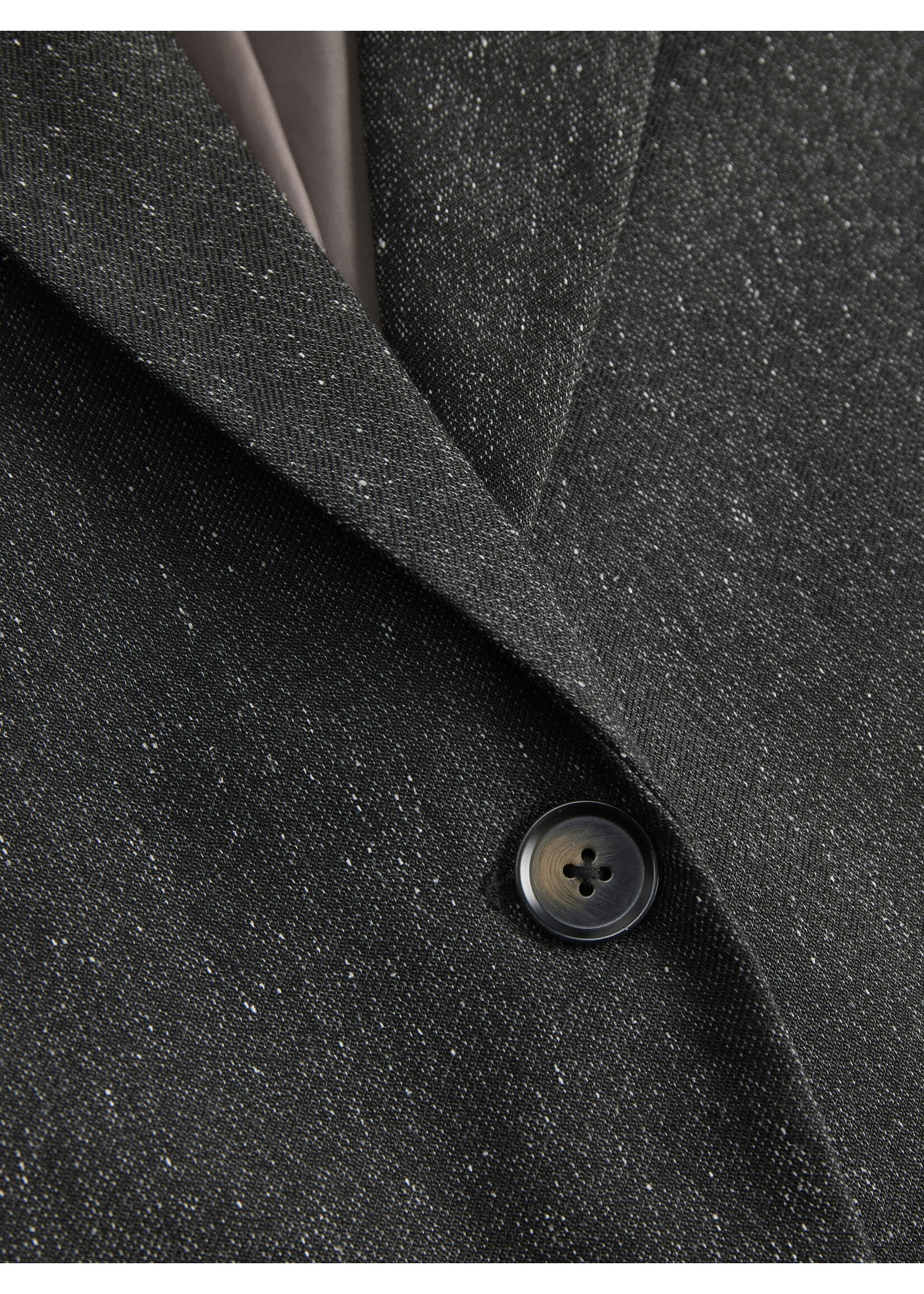 JXELLIS STRUCTURED BOYFRIEND BLAZER - BLACK