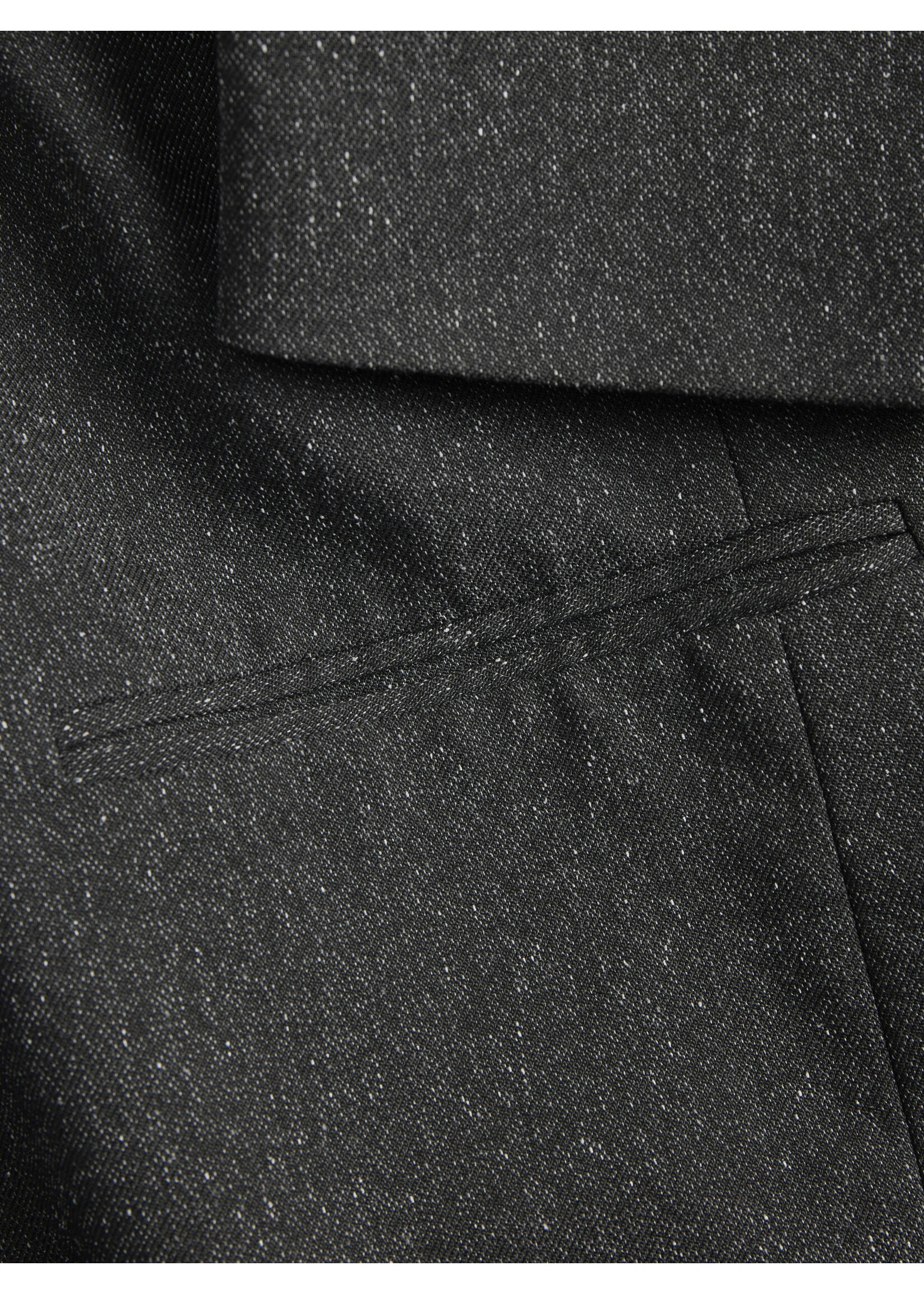 JXELLIS STRUCTURED BOYFRIEND BLAZER - BLACK