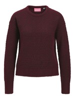 JXMILLY CREW NECK KNIT - CABARNET