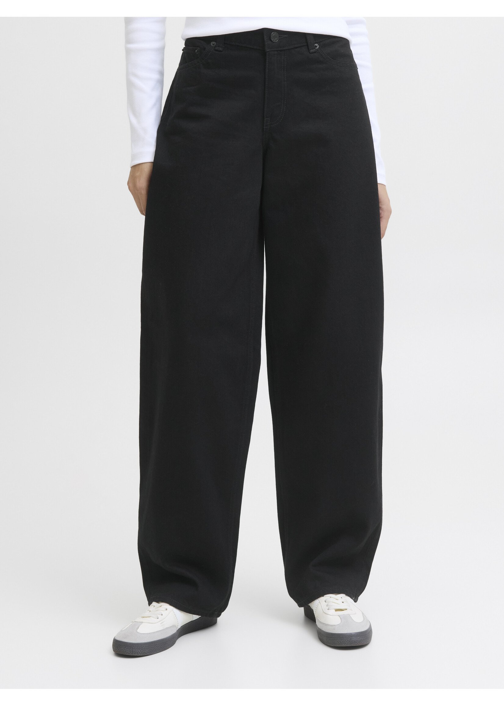 JXFUJI BARREL JEANS - BLACK