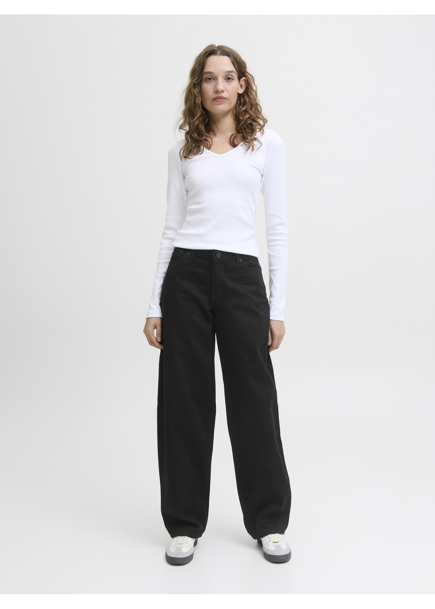 JXFUJI BARREL JEANS - BLACK
