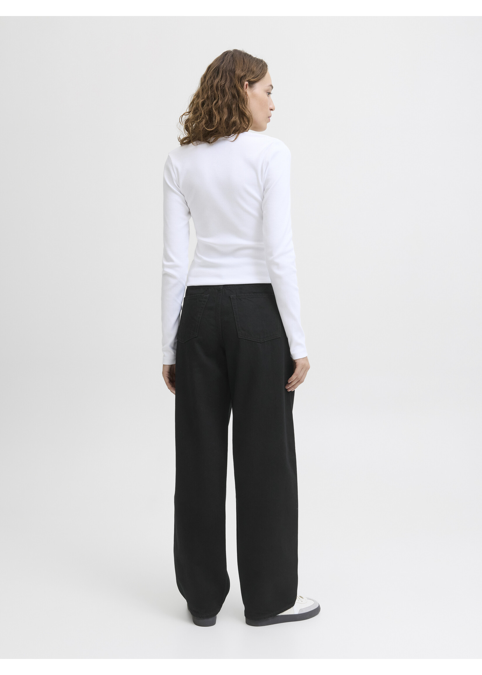JXFUJI BARREL JEANS - BLACK