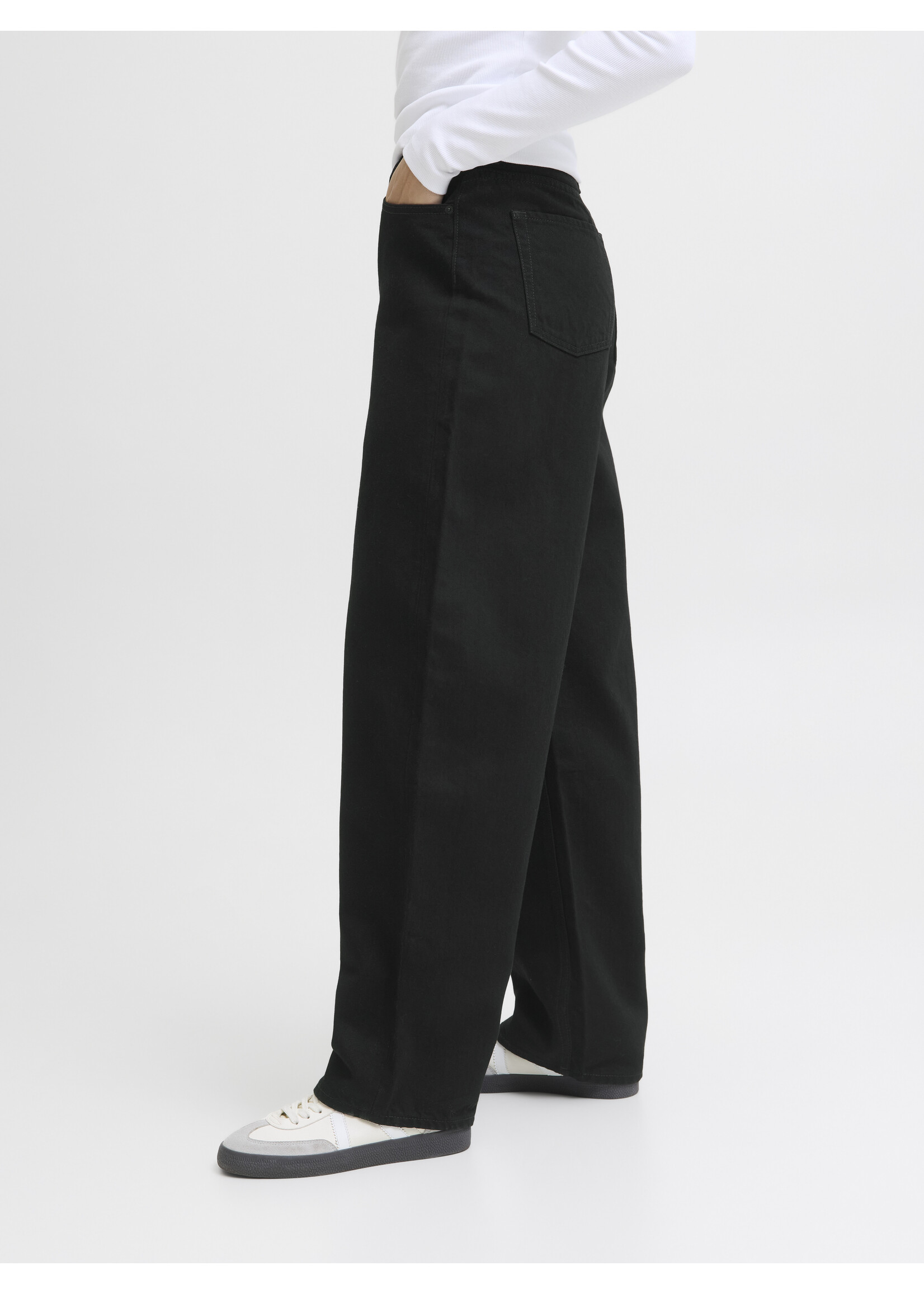 JXFUJI BARREL JEANS - BLACK