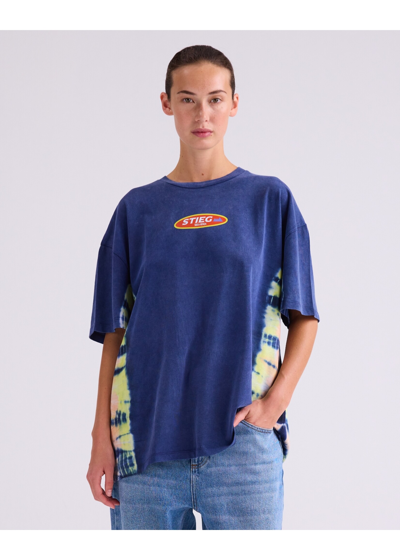 Stieglitz Daniel oversized t-shirt - Blue
