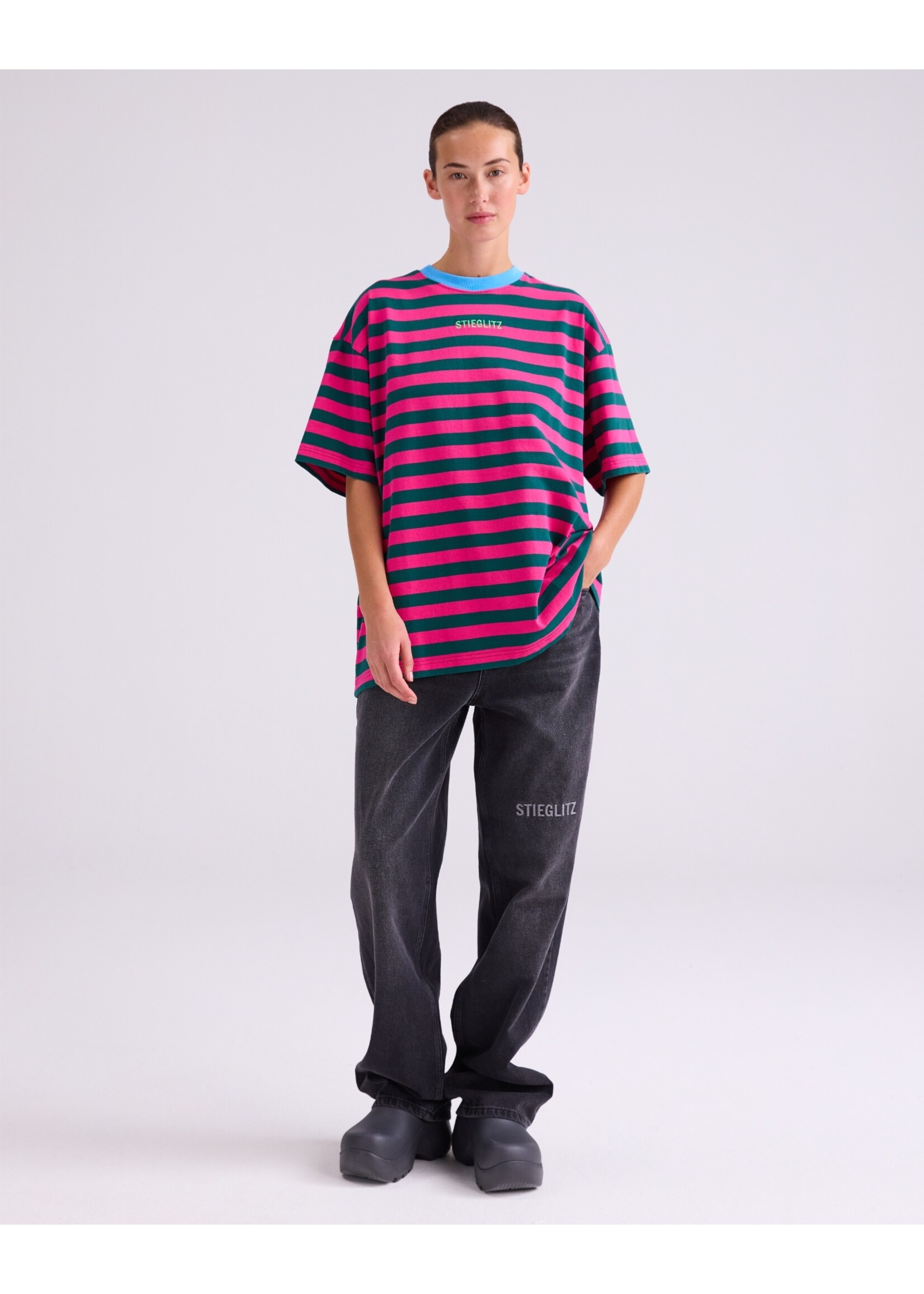 Stieglitz Neiva regular T-shirt - Pink
