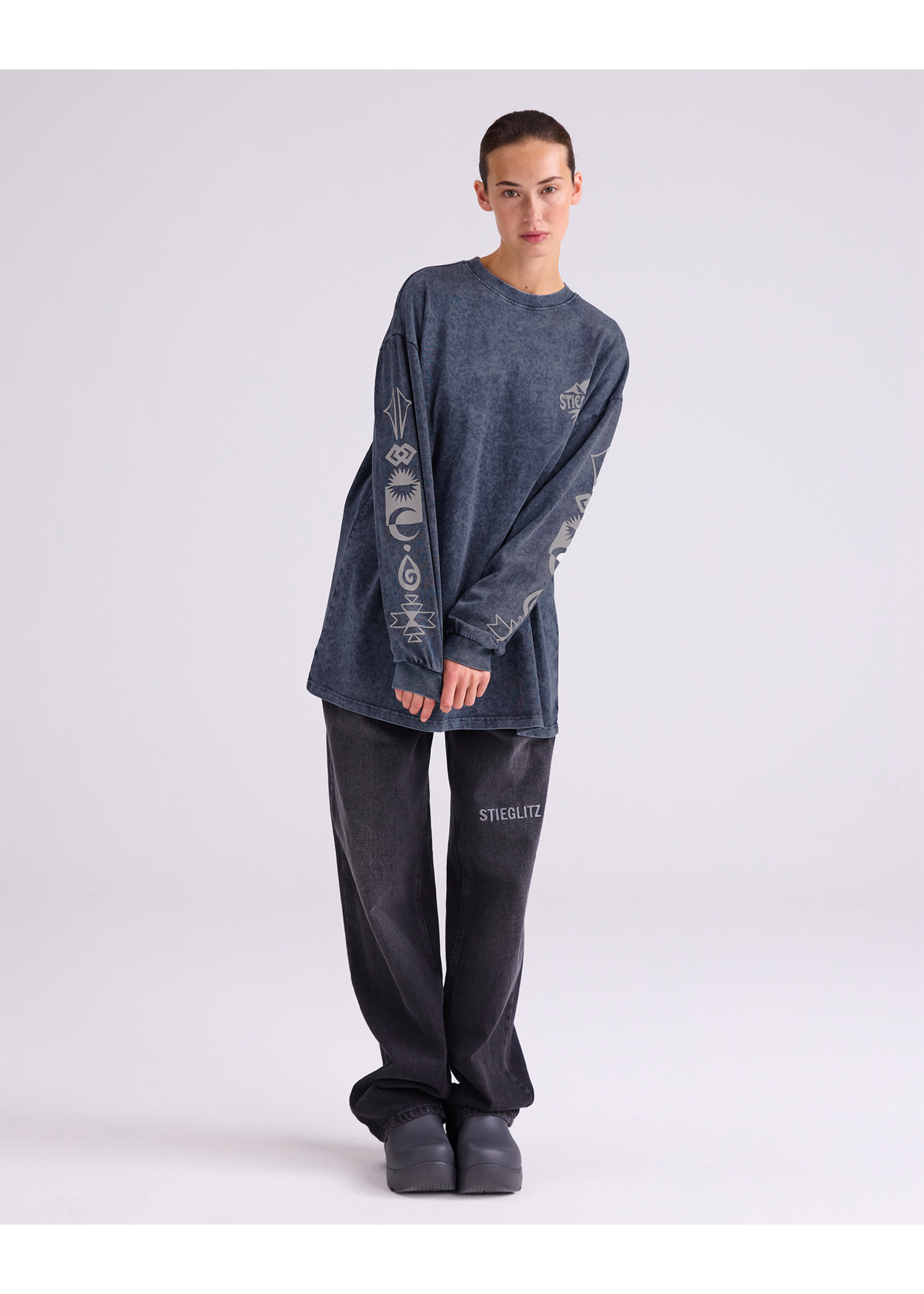 Stieglitz Benjamin skate longsleeve - Black