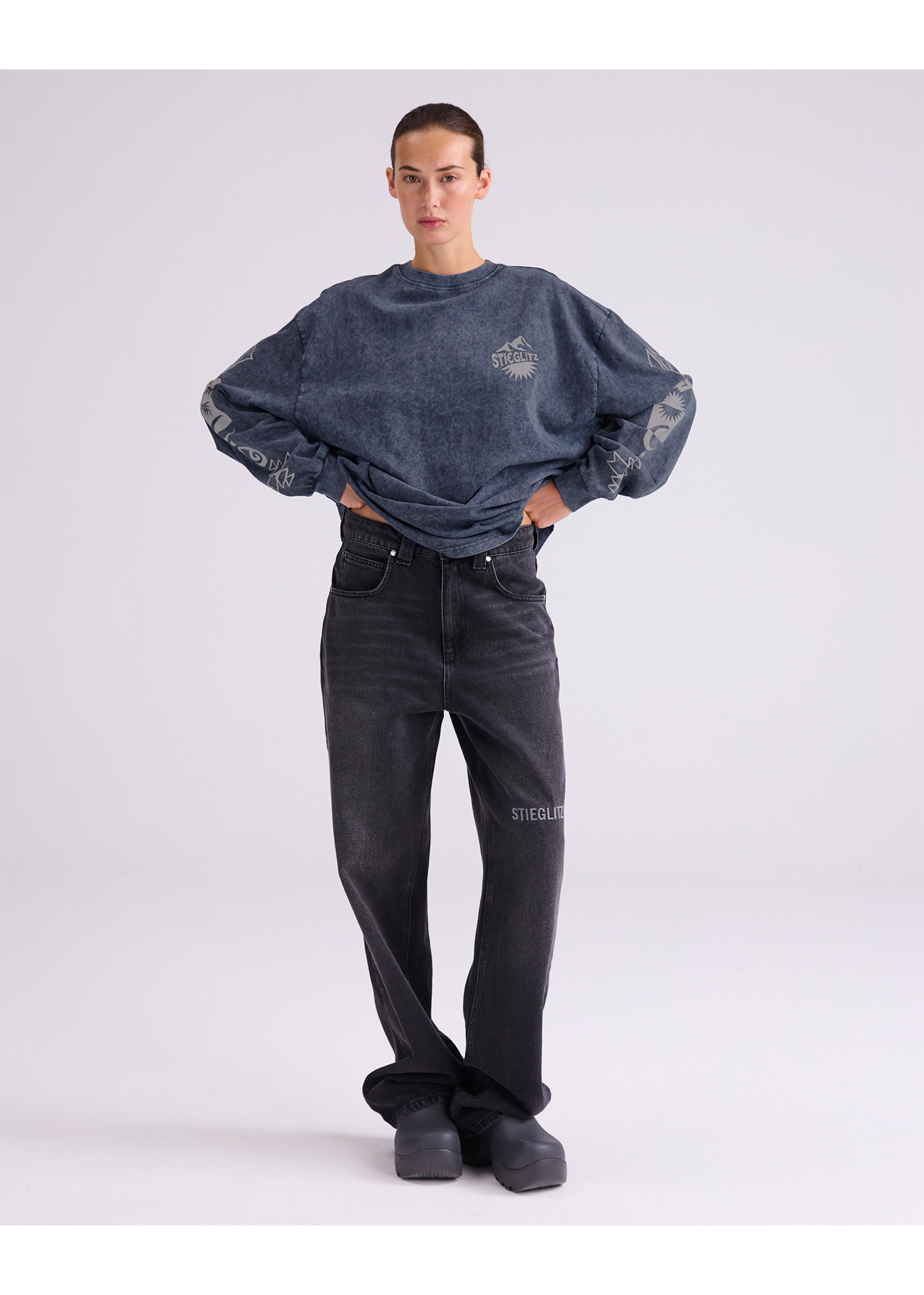 Stieglitz Benjamin skate longsleeve - Black