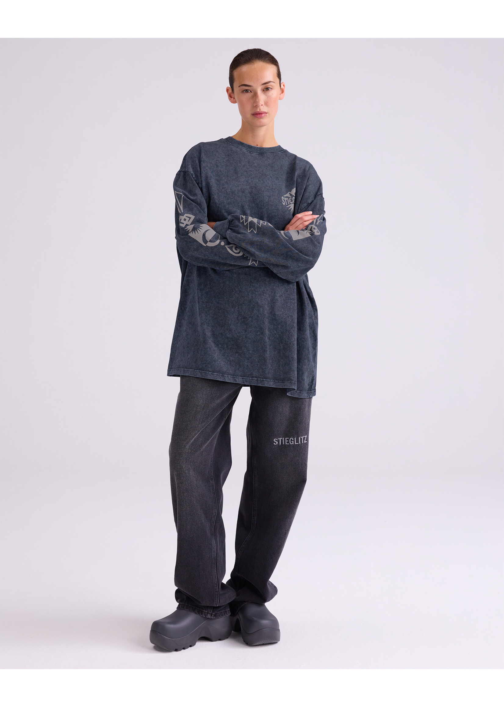 Stieglitz Benjamin skate longsleeve - Black