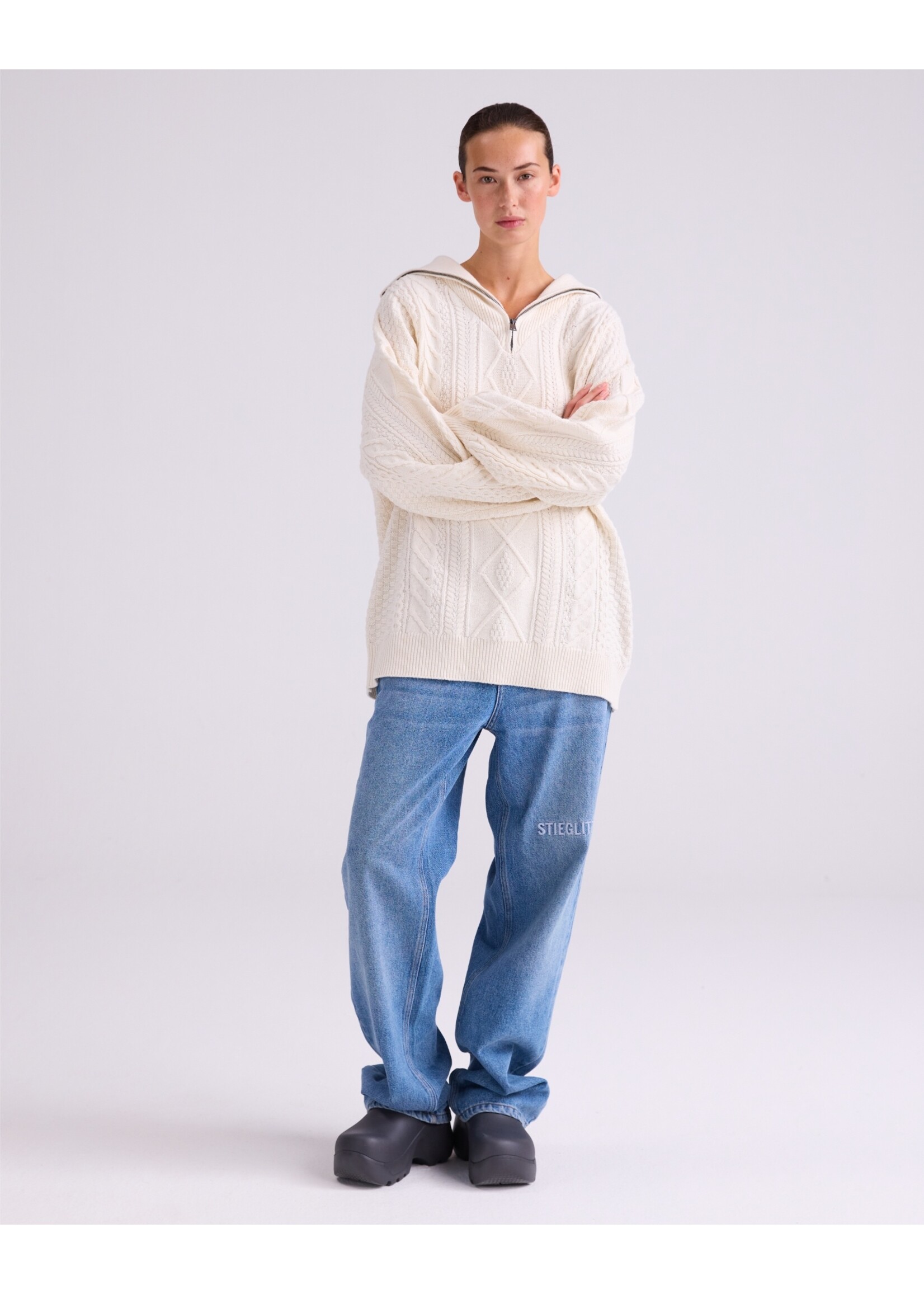 Stieglitz Larena jumper- Off white