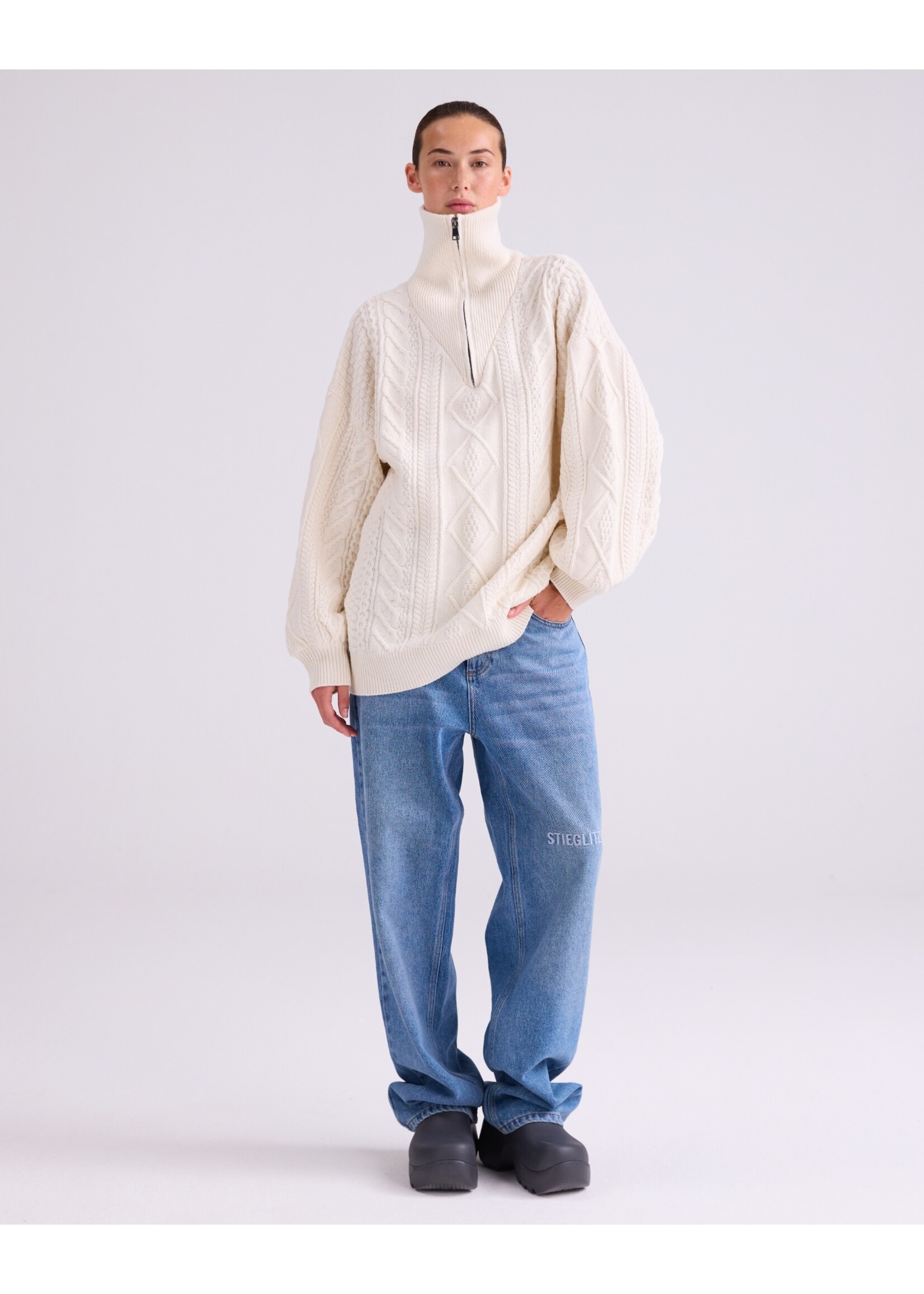Stieglitz Larena jumper- Off white