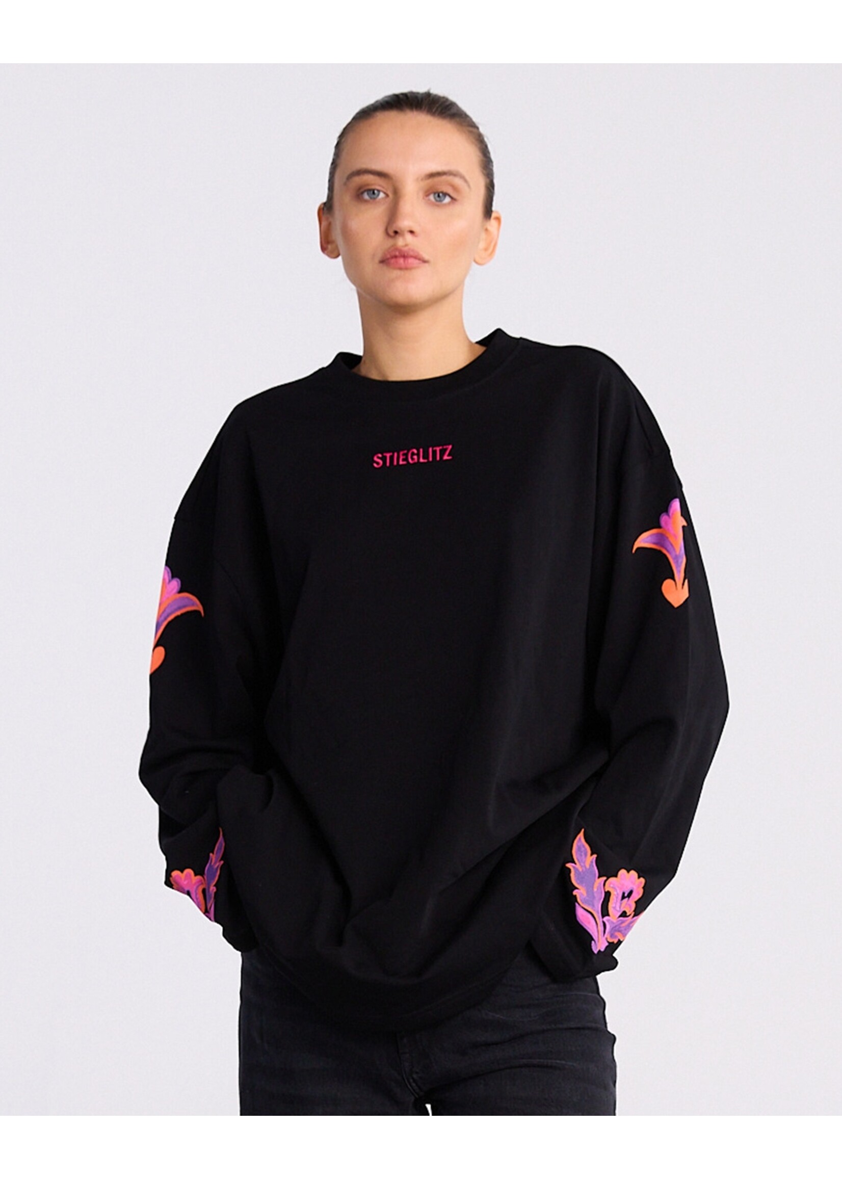 Stieglitz Renata wide skate longsleeve - Black