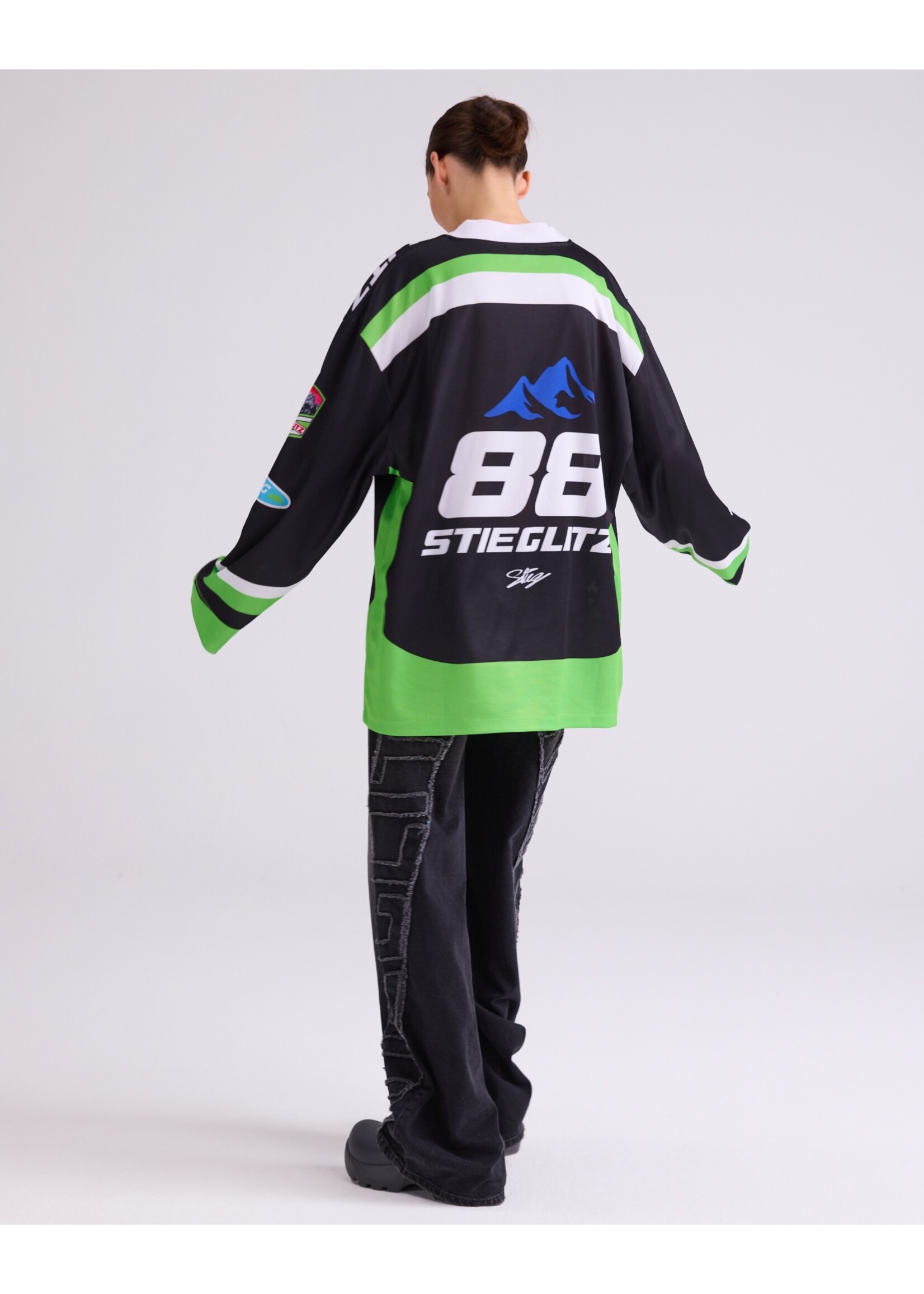 Stieglitz Alando wide skate longsleeve - Black