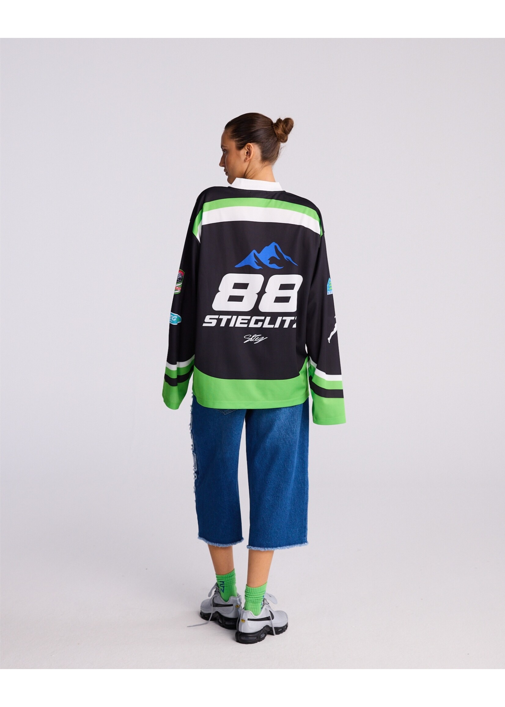 Stieglitz Alando wide skate longsleeve - Black