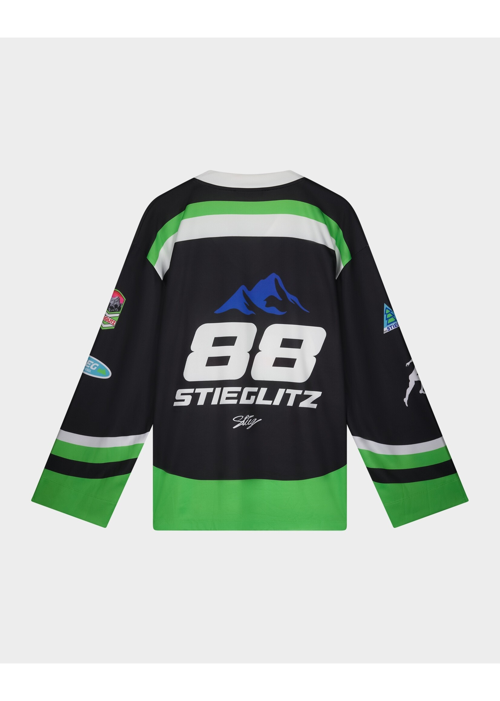 Stieglitz Alando wide skate longsleeve - Black