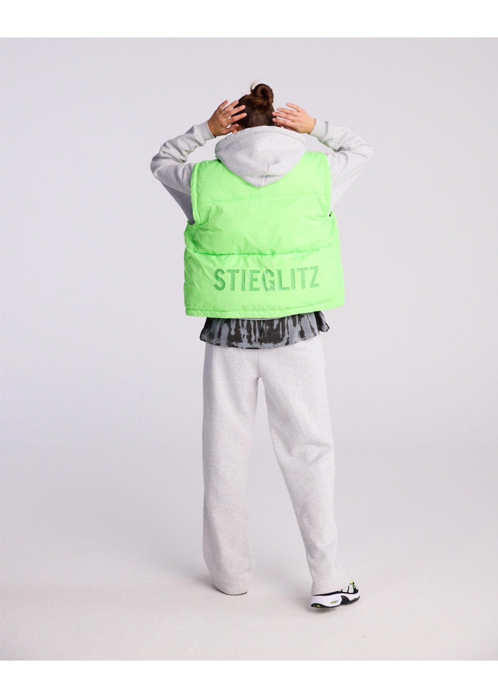 Stieglitz Charo puffer - green
