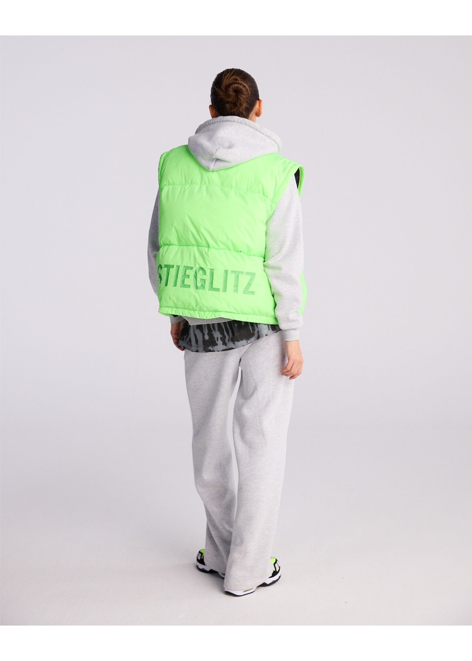 Stieglitz Charo puffer - green