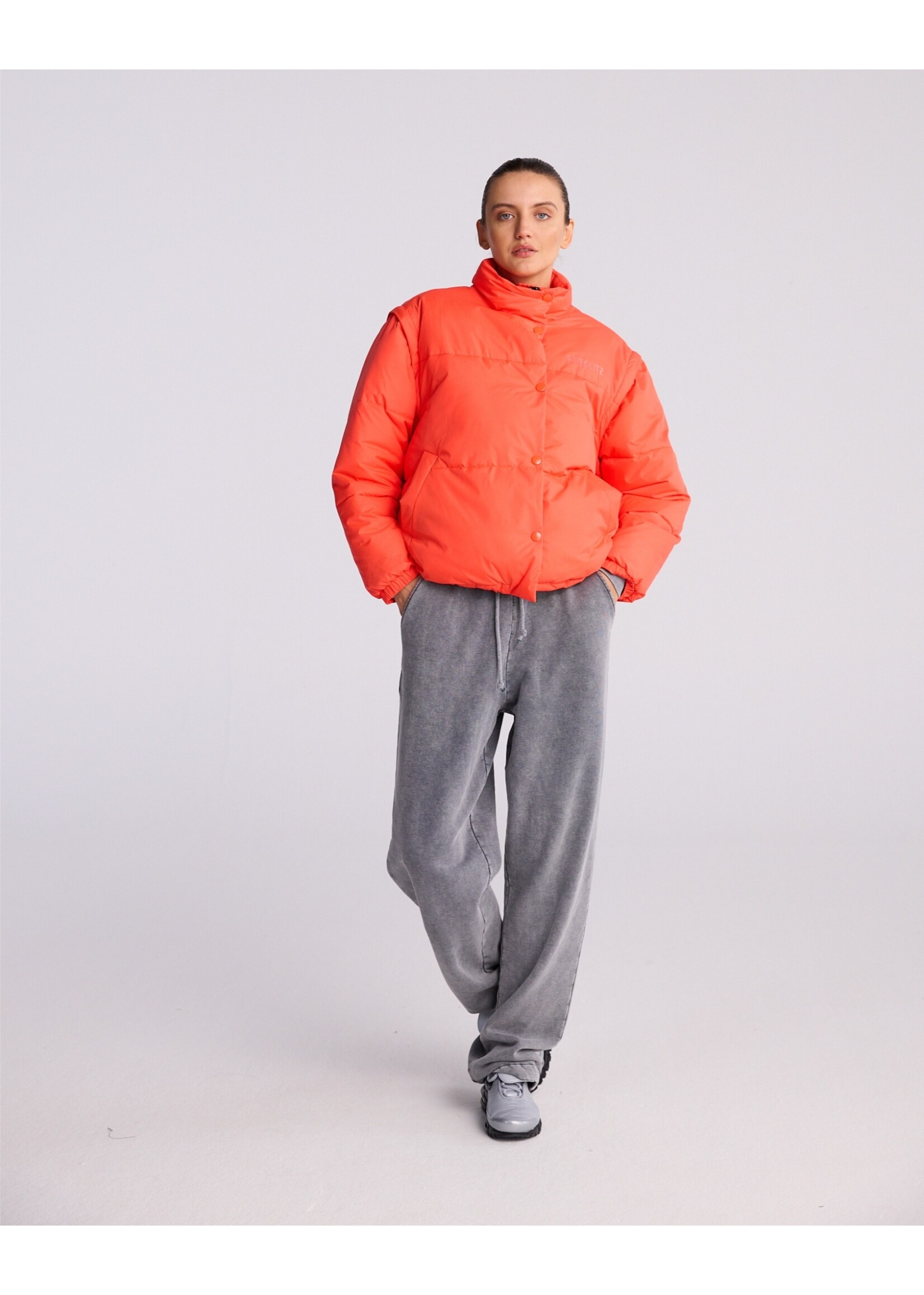 Stieglitz Charo puffer - Orange