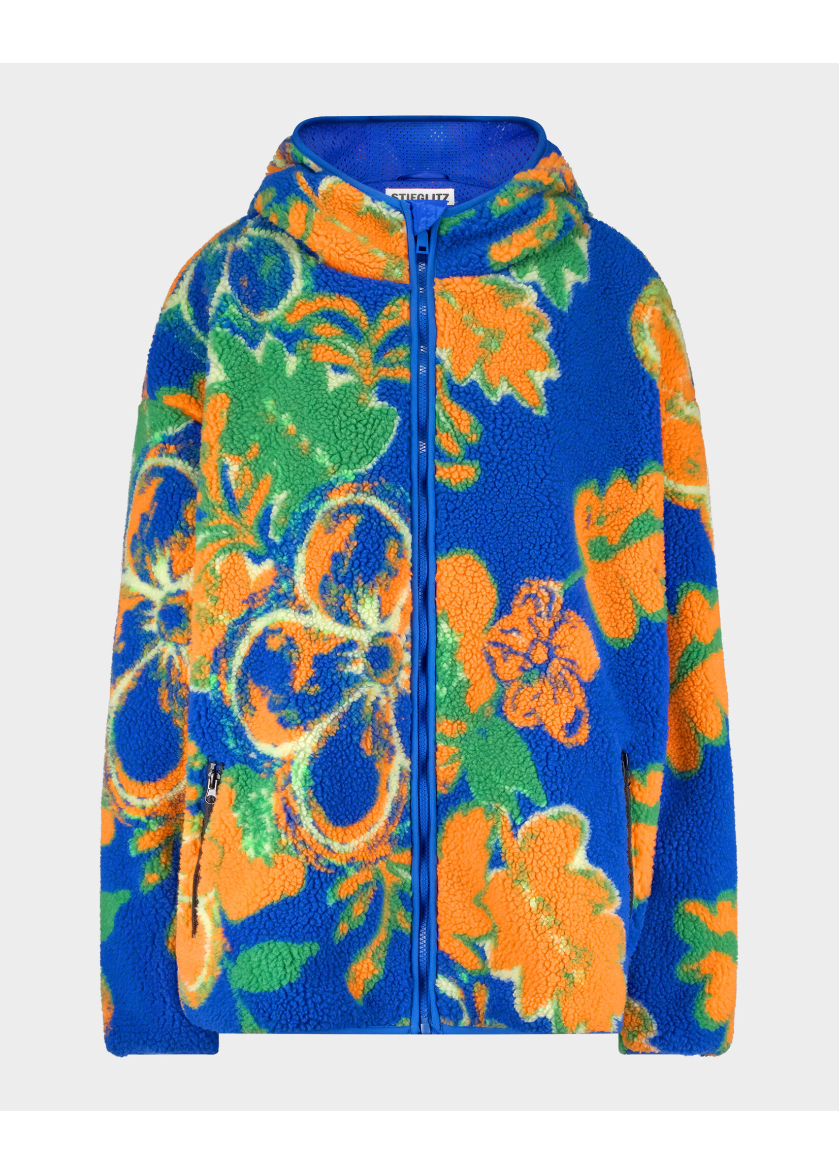 Stieglitz Jacinto teddy jacket - Blue