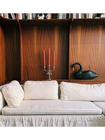 anna+nina Argent swans candle holder
