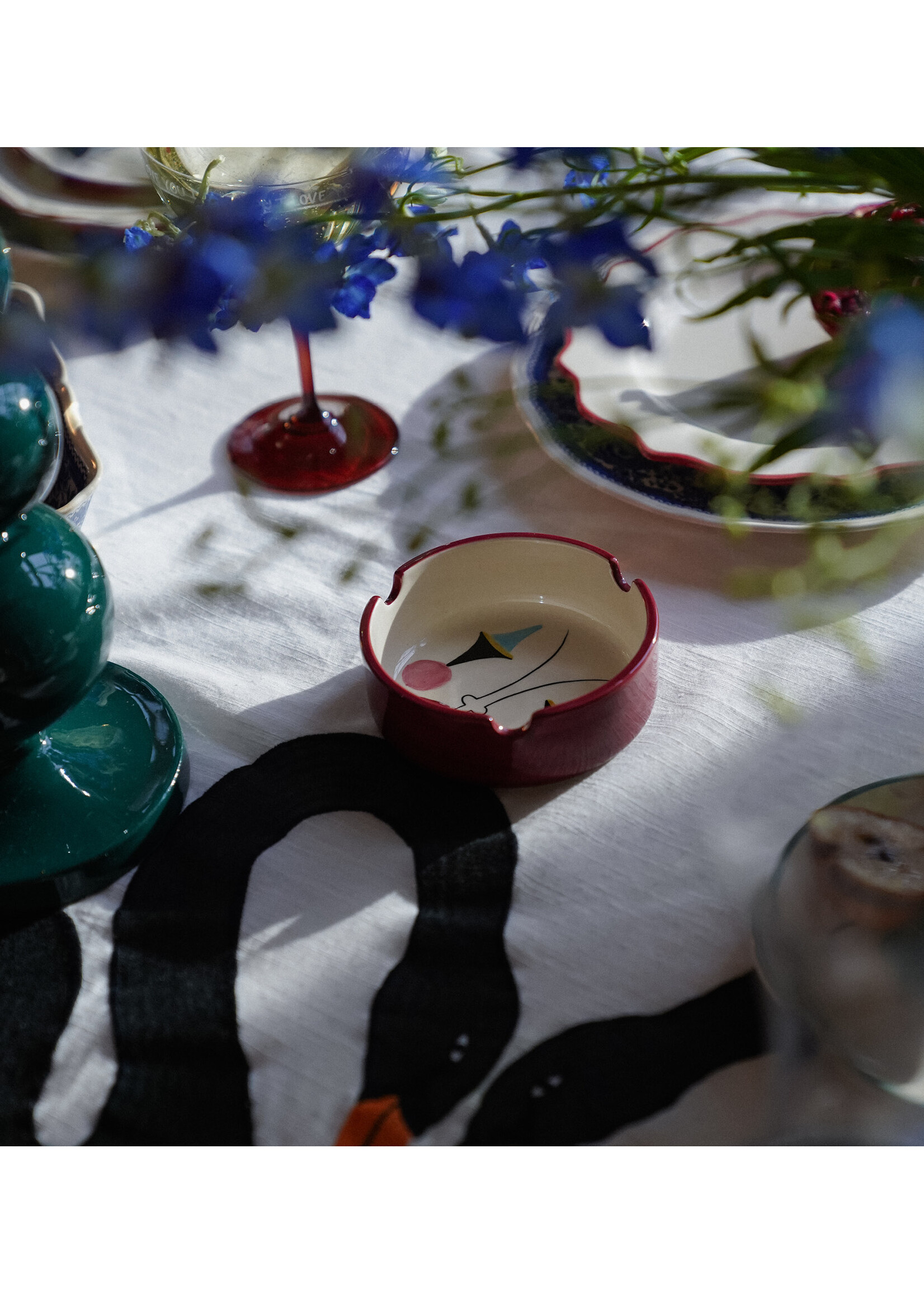 anna+nina Pierrot ashtray - Multicolour