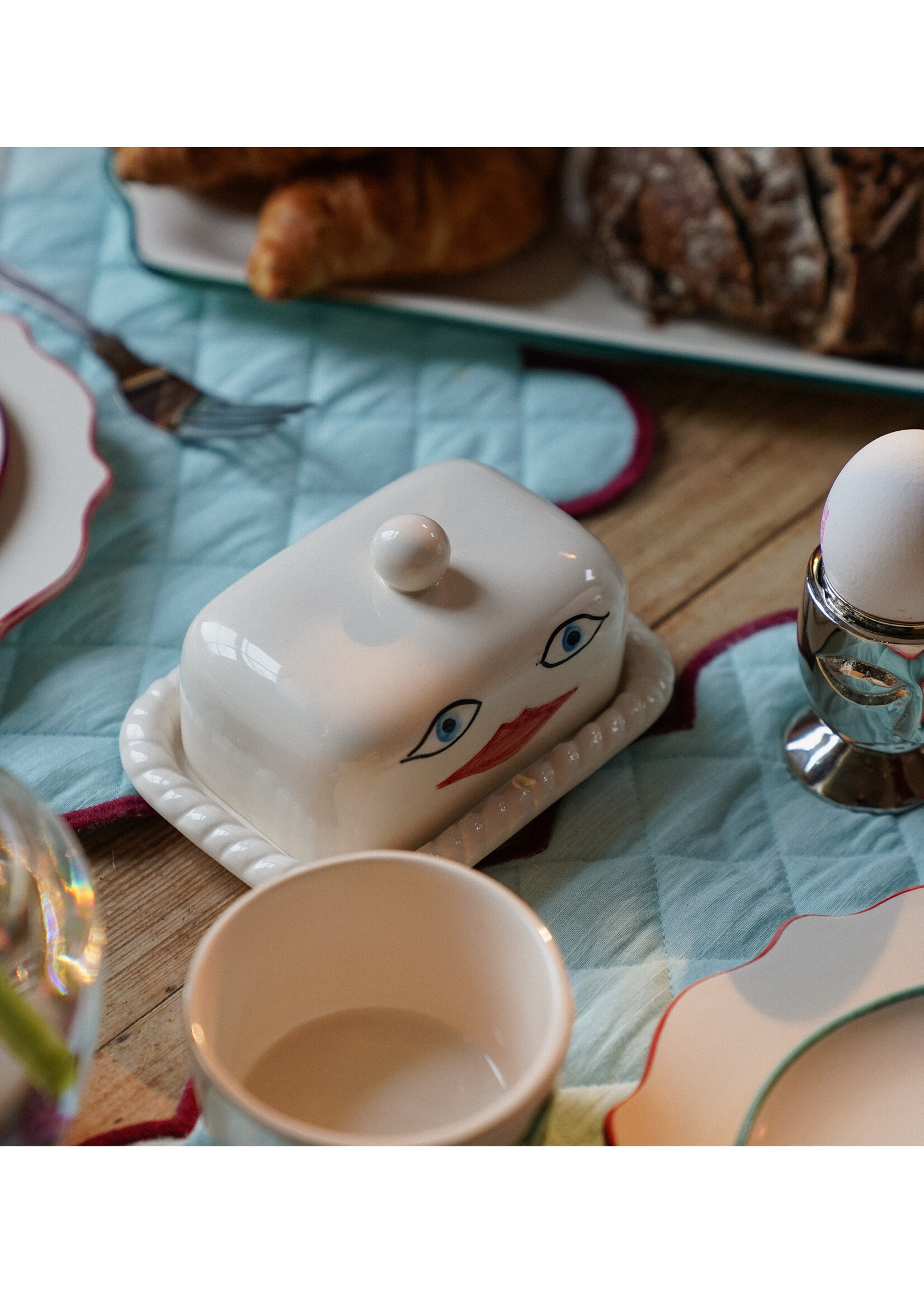 anna+nina Artistry butter dish - Multicolour