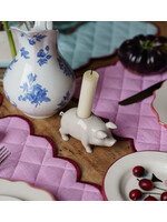 anna+nina Piggy candle holder - White