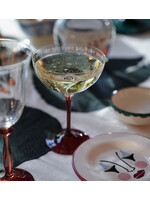 anna+nina I love you champagne glass - White